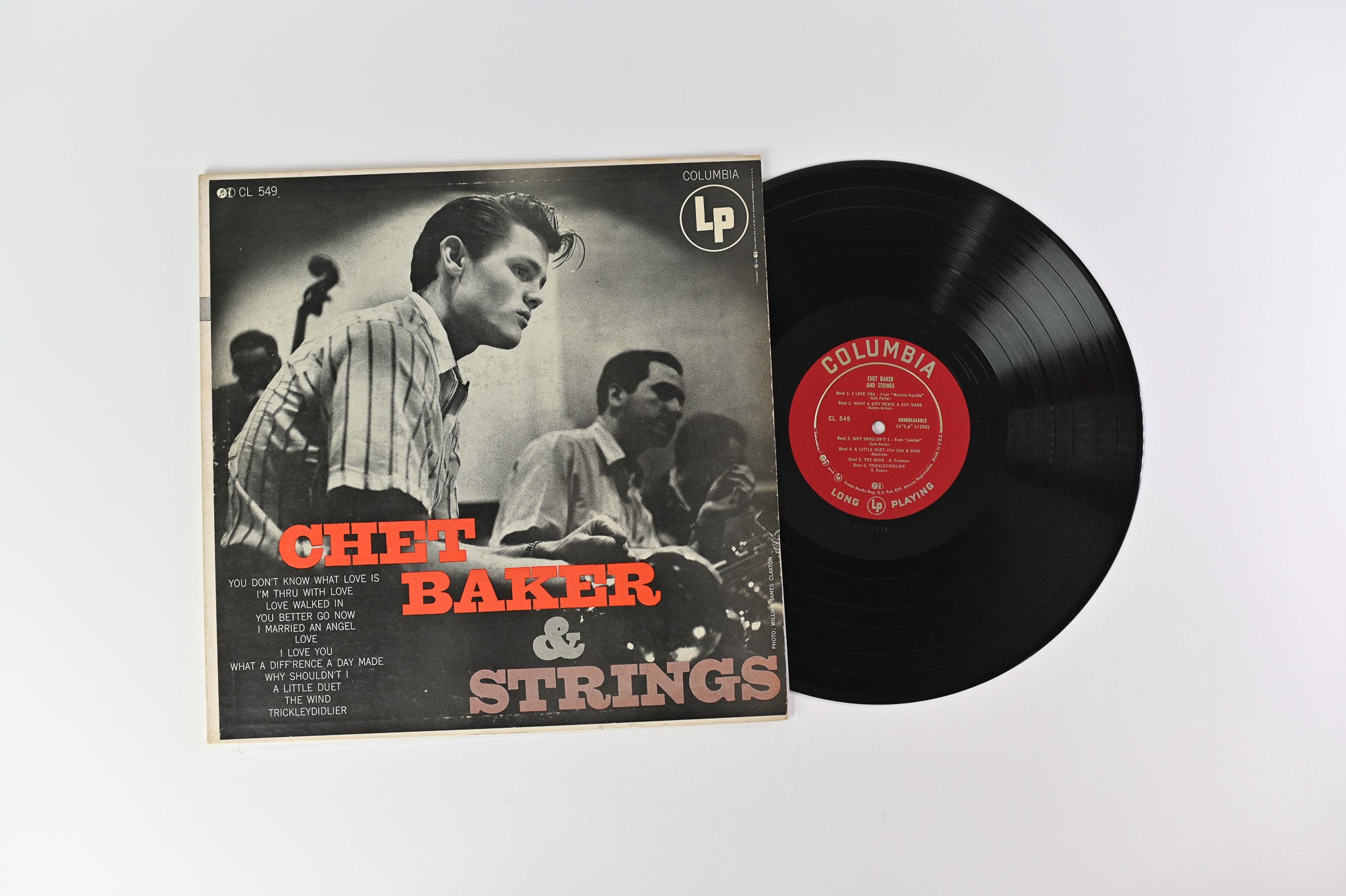 Chet Baker - Chet Baker & Strings on Columbia - Mono DG