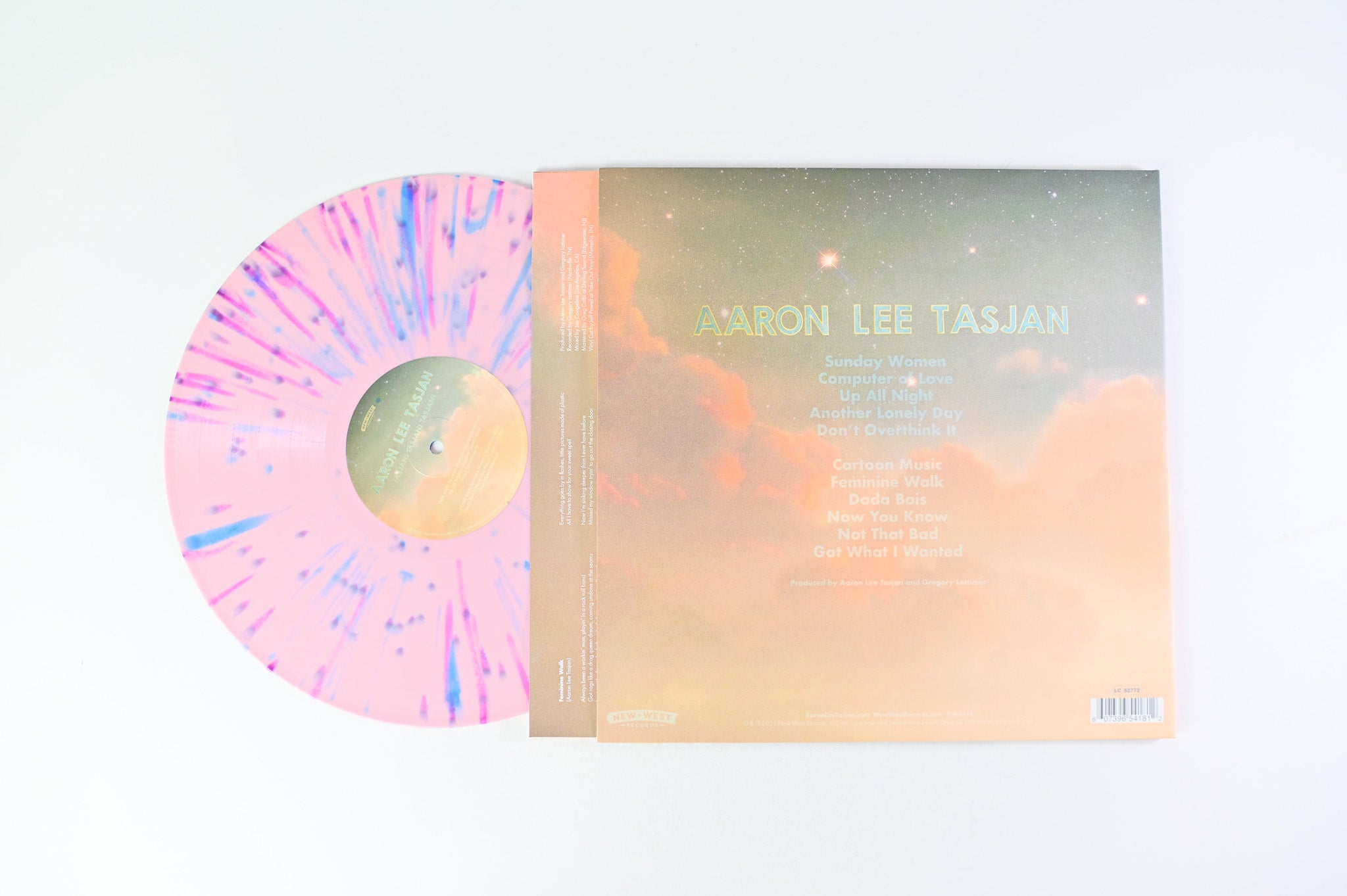 Aaron Lee Tasjan - Tasjan! Tasjan! Tasjan! on New West Cloudburst Vinyl