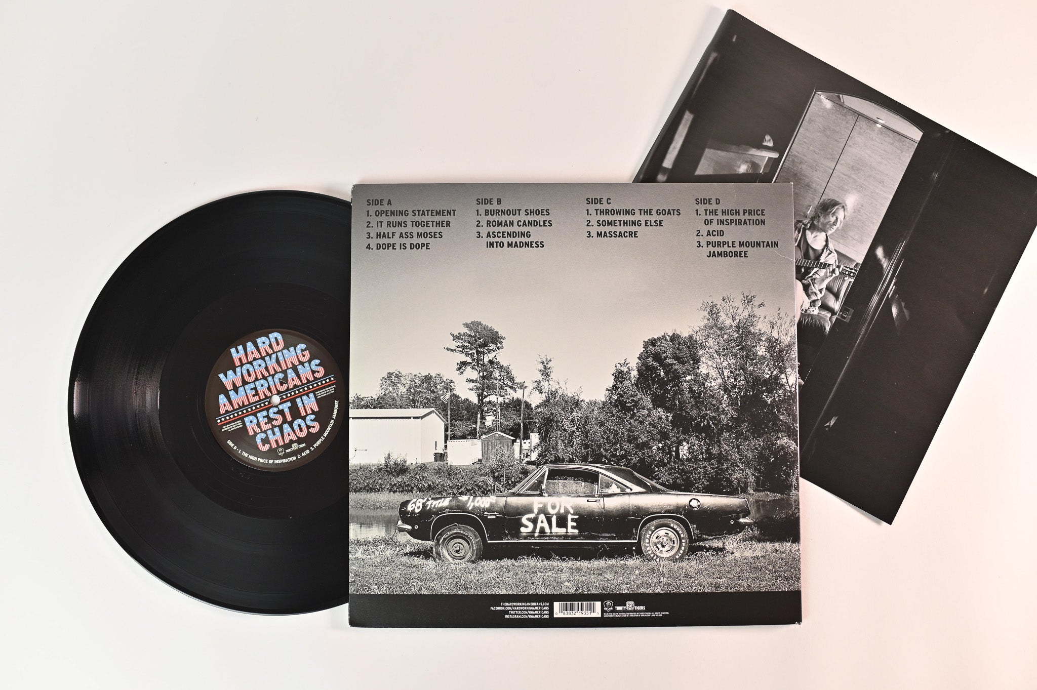 Hard Working Americans - Rest In Chaos on Melvin Records