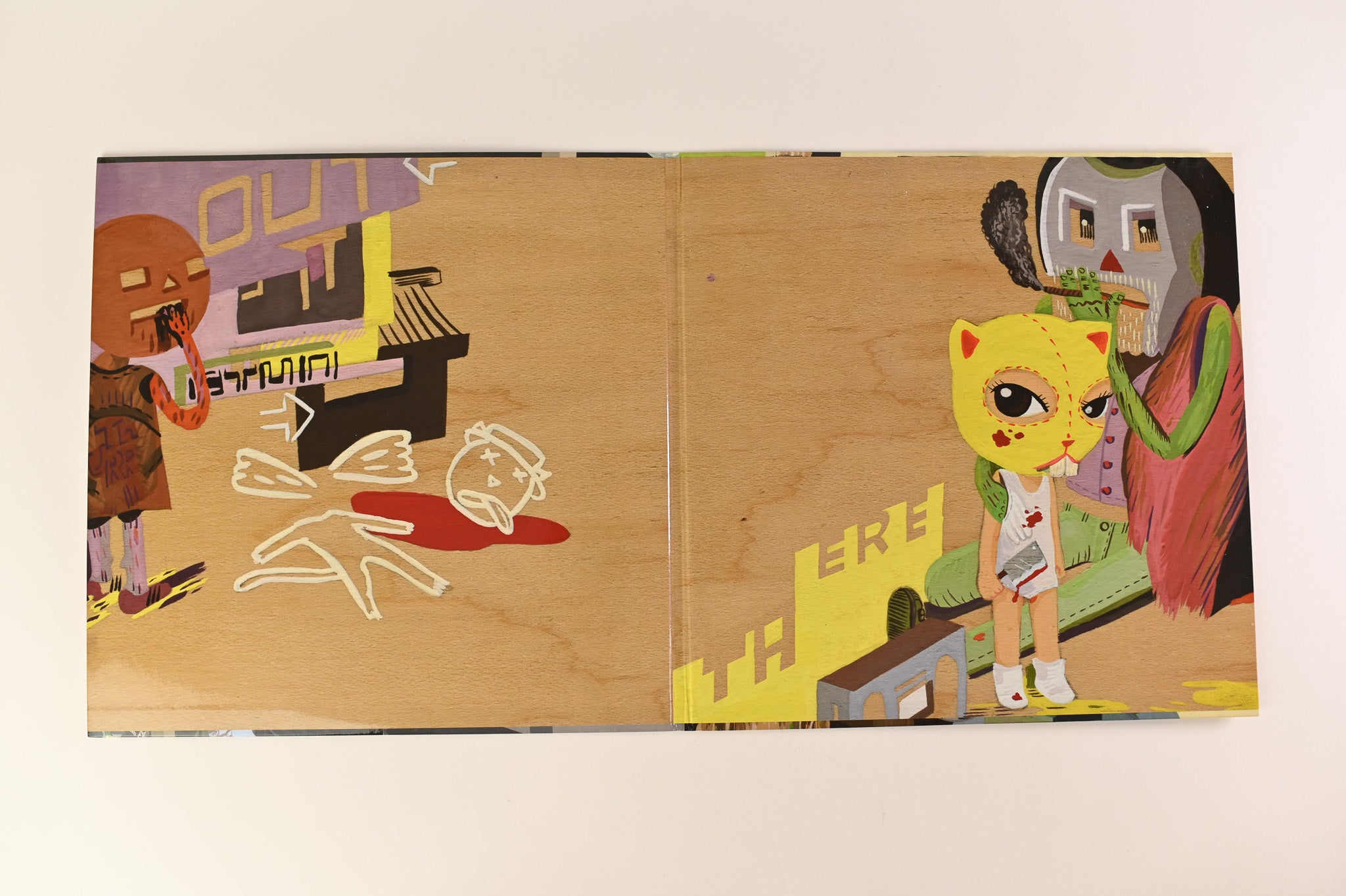 MF Doom - MM..Food on Rhymesayers Entertainment - Green & White Vinyl - Vinyl Me, Please Edition