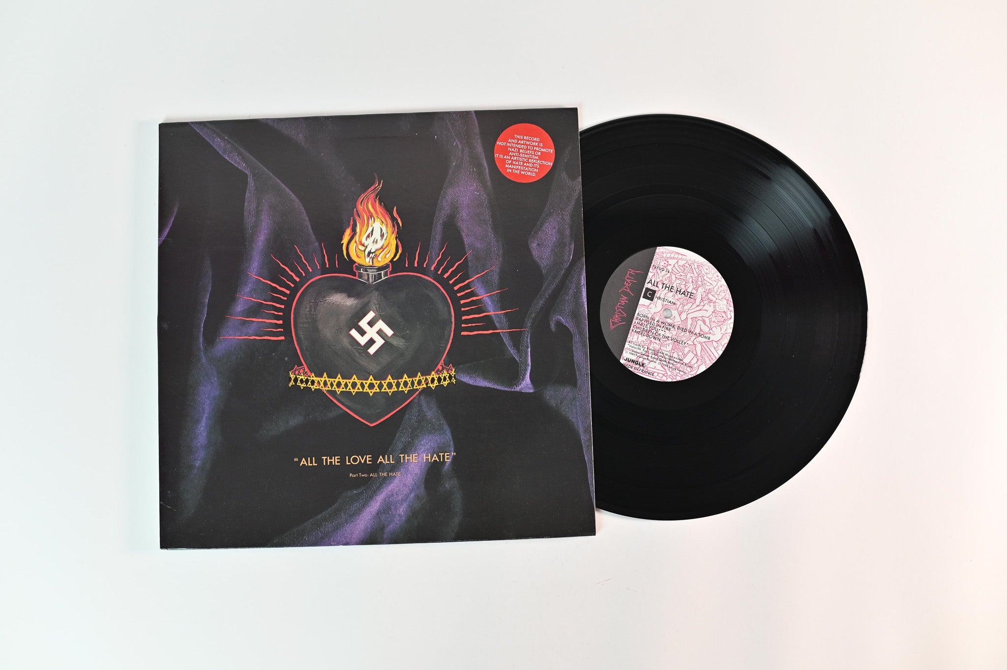 Christian Death - All The Love All The Hate (Part Two: All The Hate) on Jungle Records