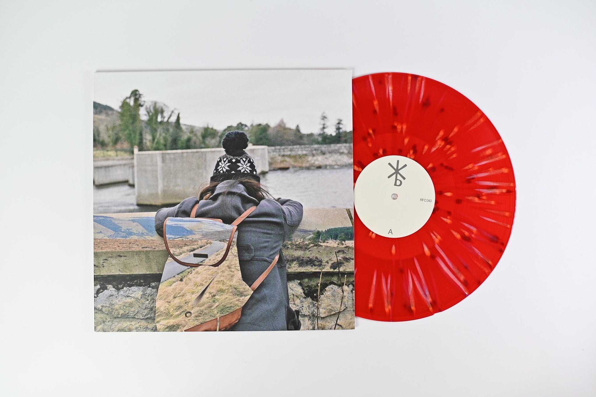 Basement - I Wish I Could Stay Here on Run For Cover Red with Bone & Purple Splatter Repress