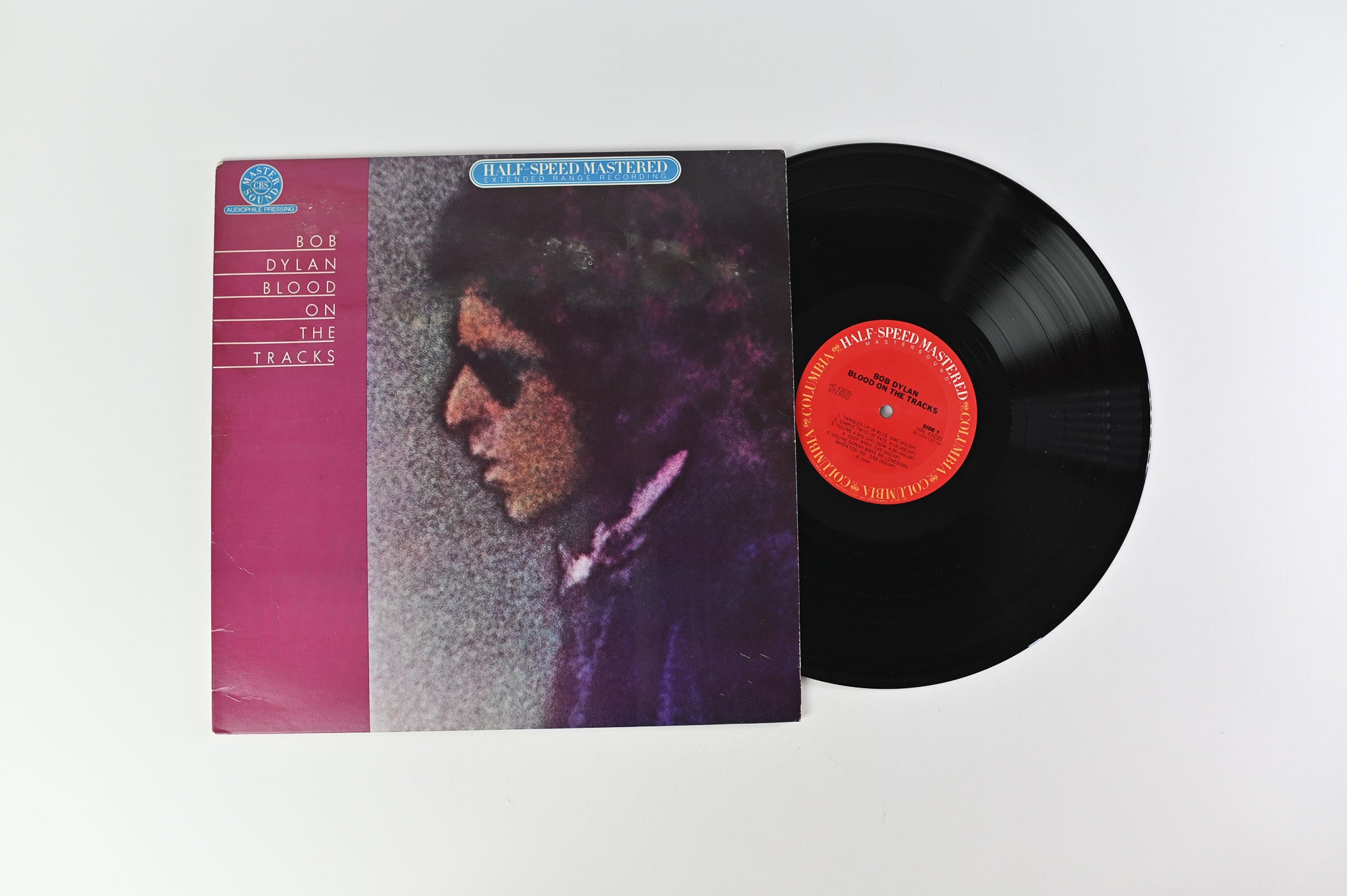 Bob Dylan - Blood On The Tracks on Columbia - CBS Mastersound Half-Speed Mastered