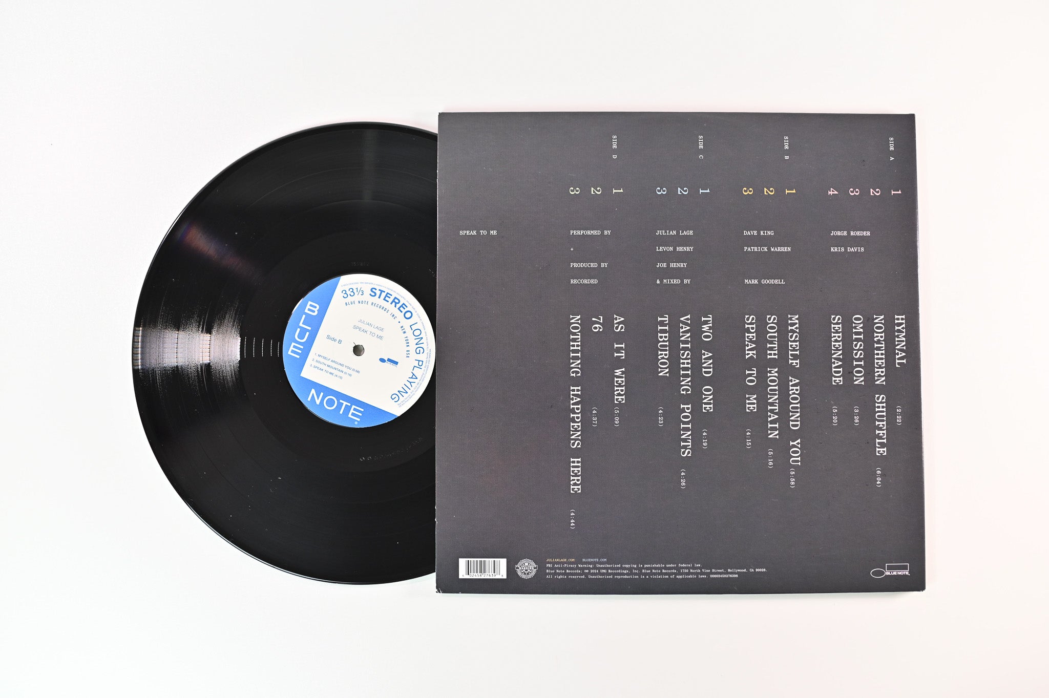 Julian Lage - Speak To Me on Blue Note