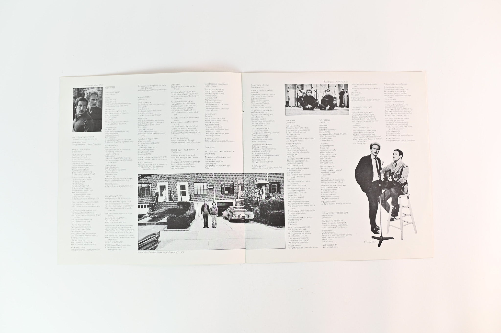 Simon & Garfunkel - The Concert In Central Park on Warner Bros. Records