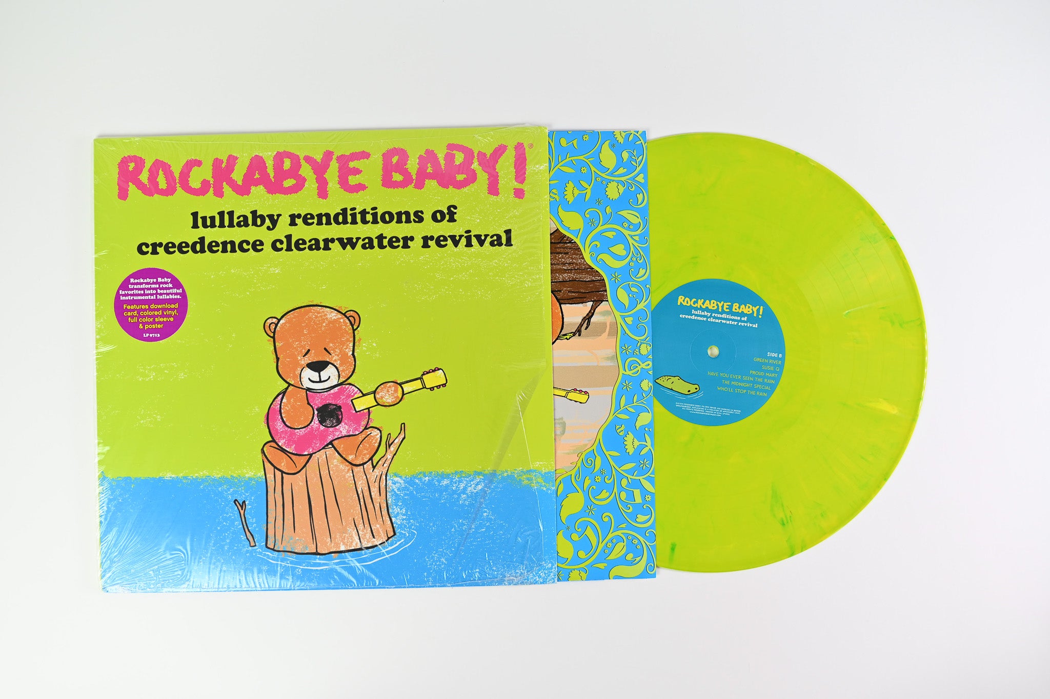 Steven Charles Boone - Lullaby Renditions Of Creedence Clearwater Revival Green Vinyl