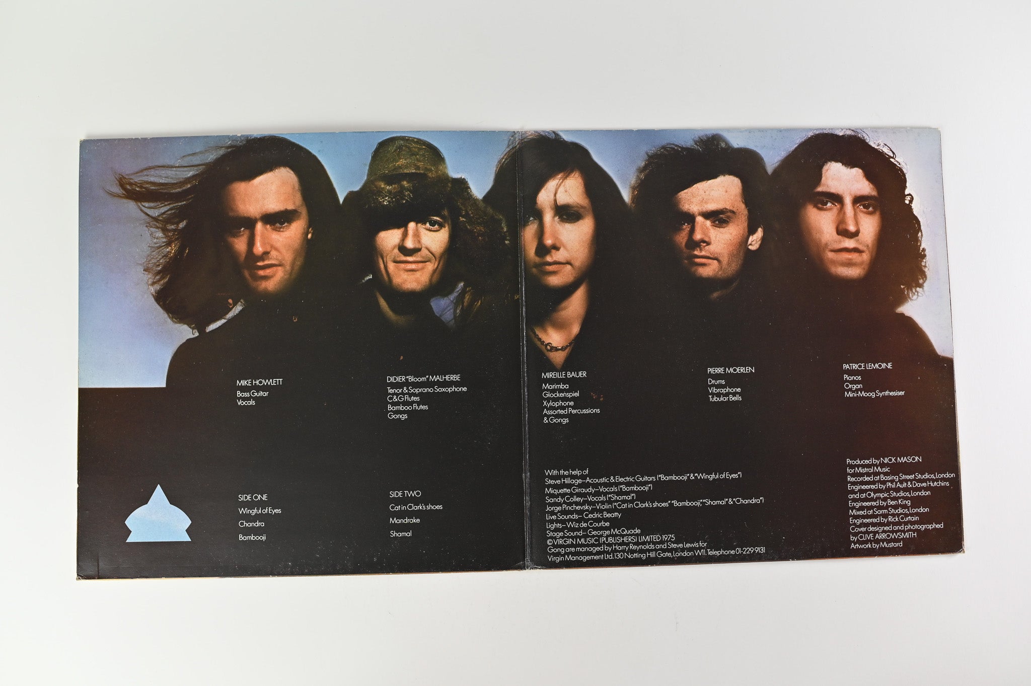 Gong - Shamal on Virgin - UK pressing