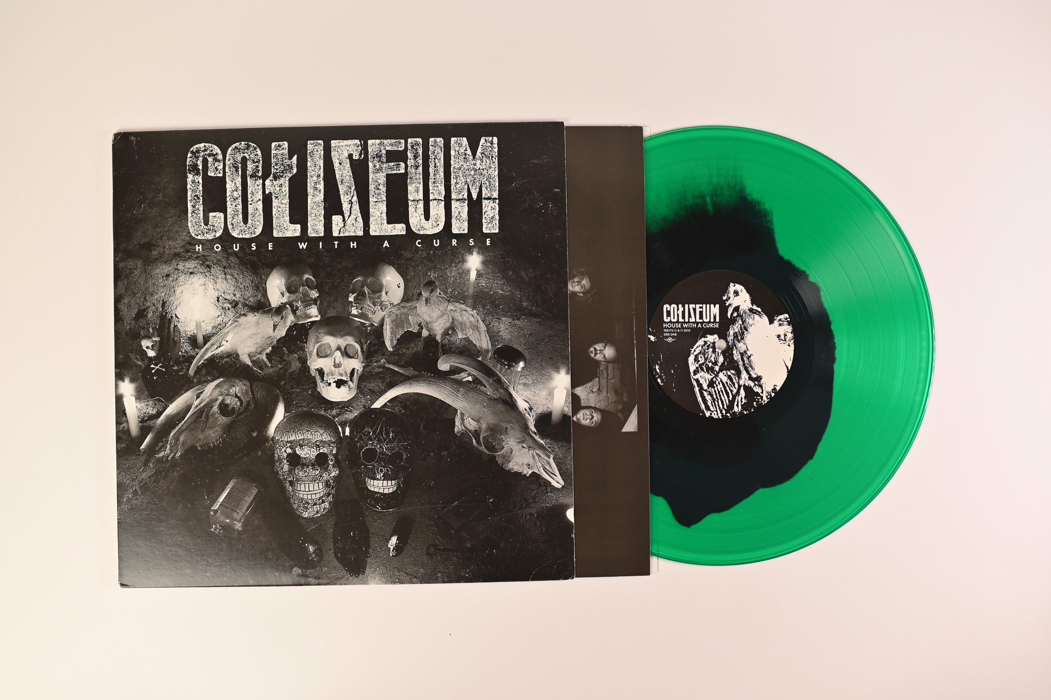 Coliseum - House With A Curse on Temporary Residence Green with Black Haze Vinyl