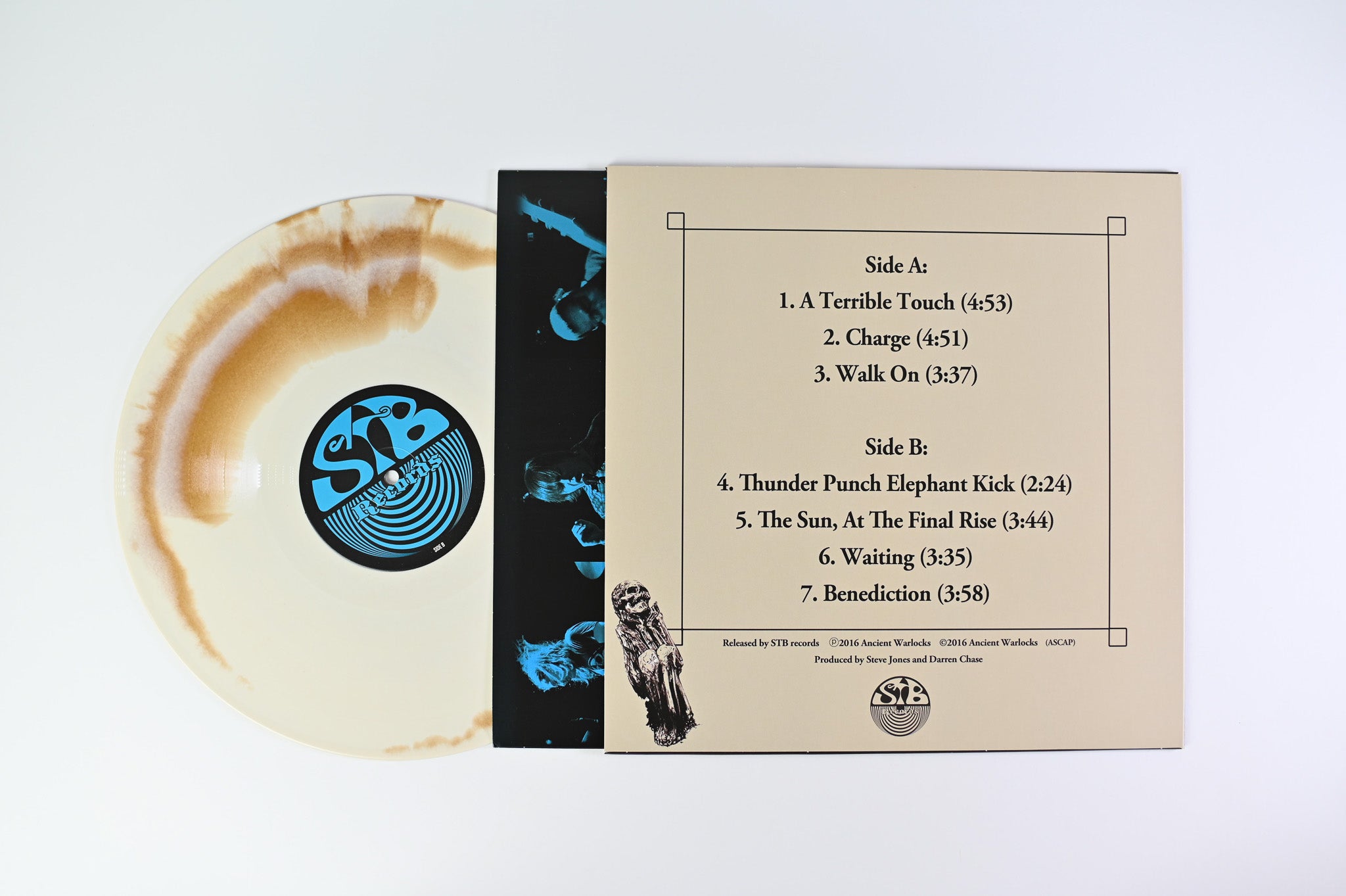 Ancient Warlocks - II on STB Ltd Gold And White Marbled Translucent