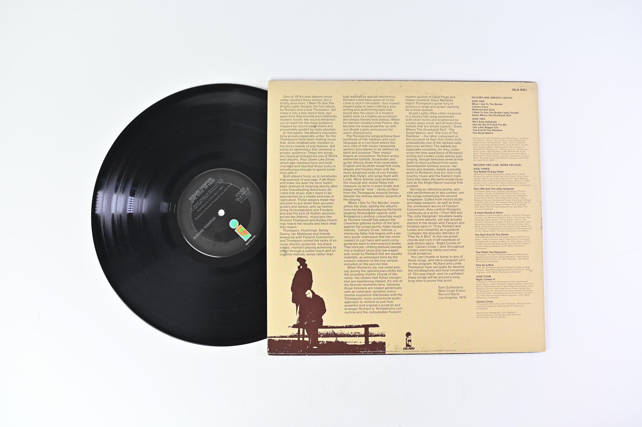 Richard Thompson - Richard Thompson Live (More Or Less) on Island