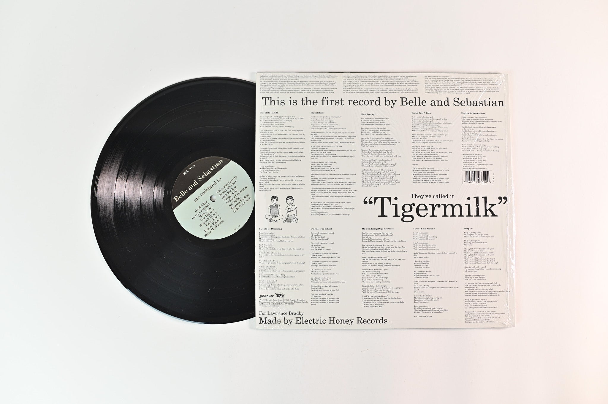 Belle & Sebastian - Tigermilk on Matador