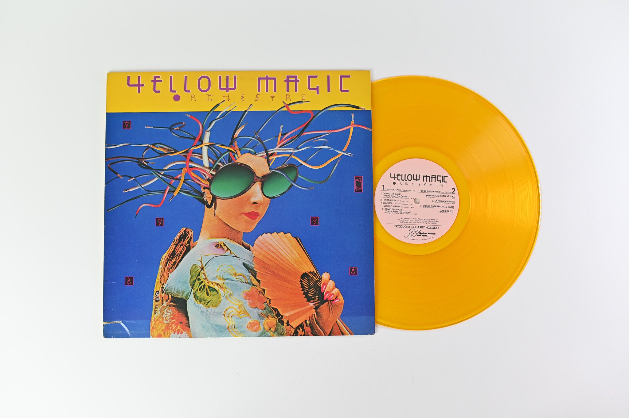 Yellow Magic Orchestra - Yellow Magic Orchestra on Horizon Yellow Transparent Vinyl w/Pink Labels