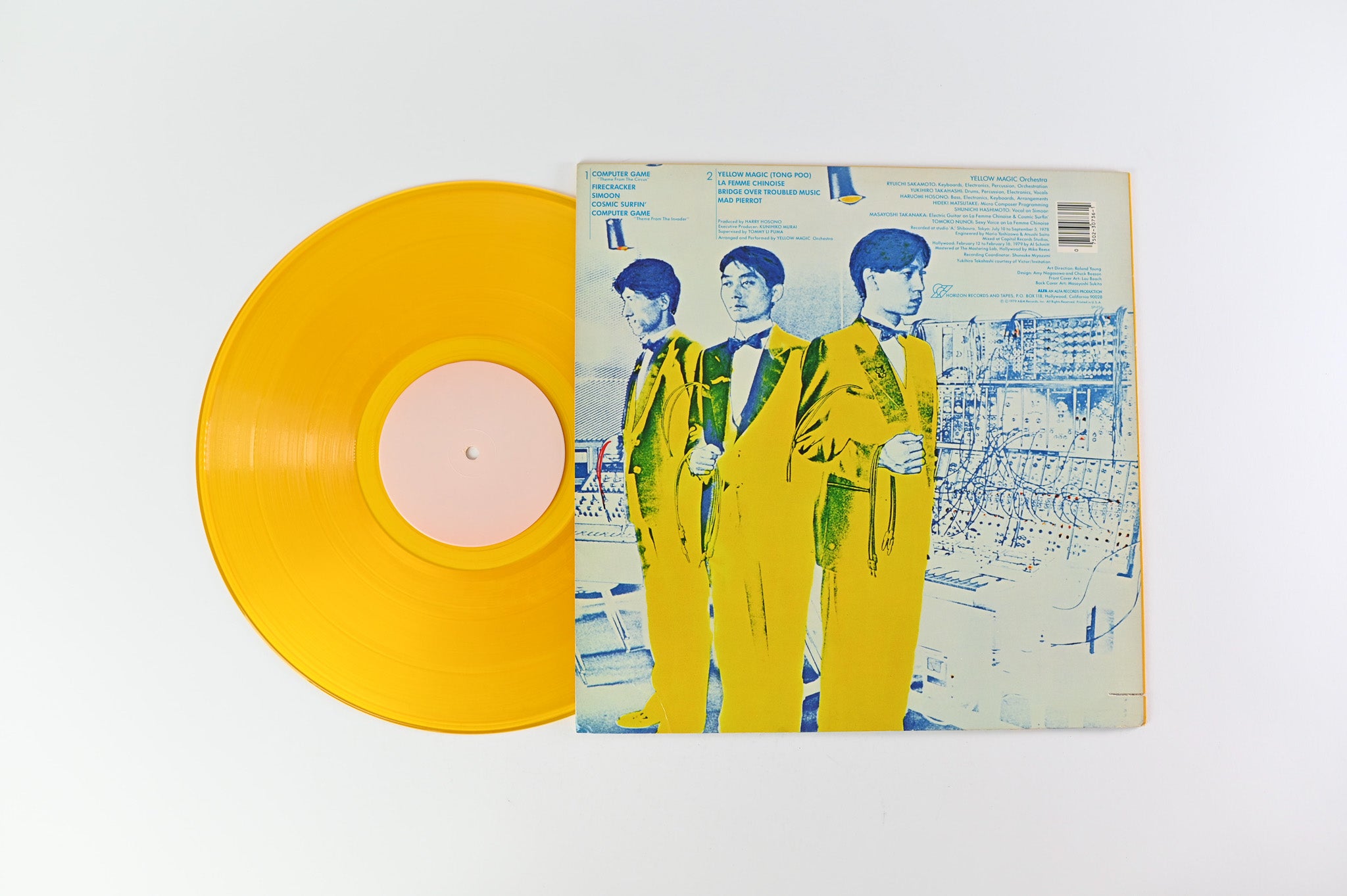 Yellow Magic Orchestra - Yellow Magic Orchestra on Horizon Yellow Transparent Vinyl w/Pink Labels