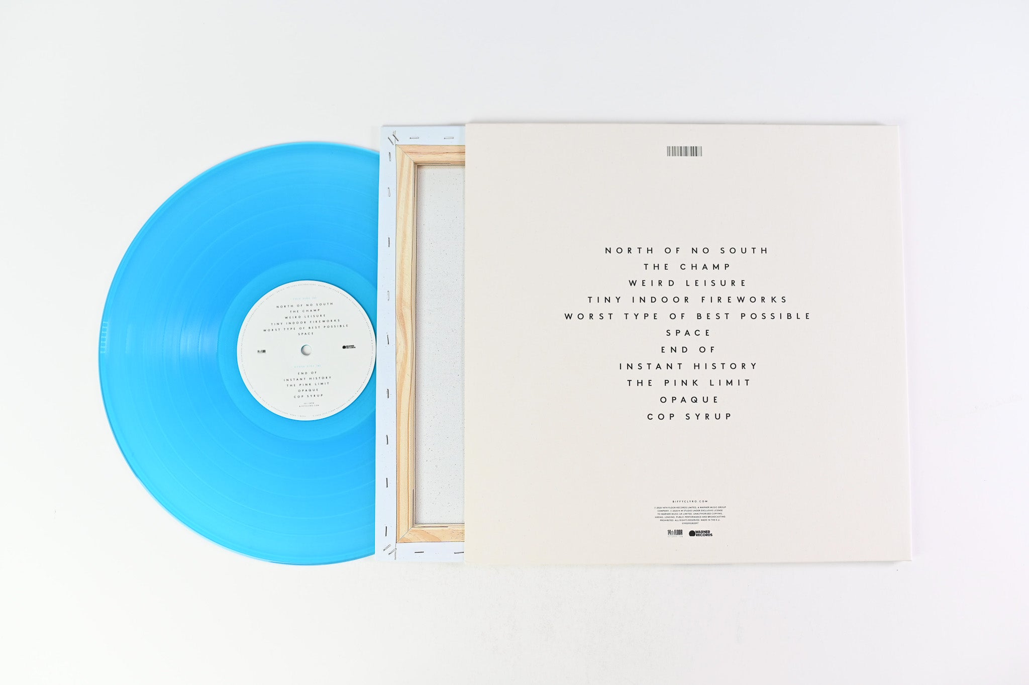 Biffy Clyro - A Celebration Of Endings on 14th Floor Records Blue Vinyl