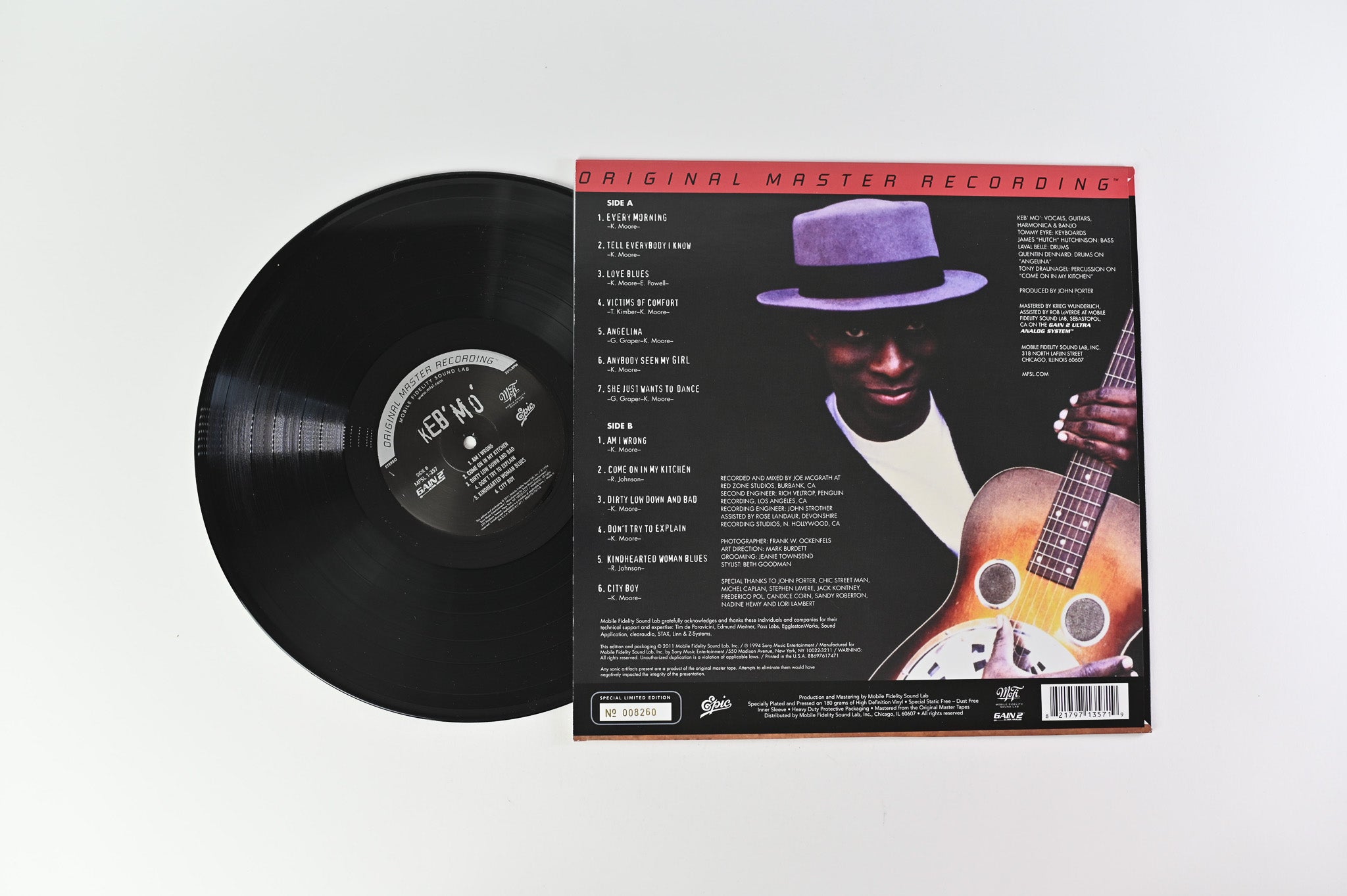 Keb' Mo' - Keb' Mo' Numbered Reissue on Mobile Fidelity Sound Lab