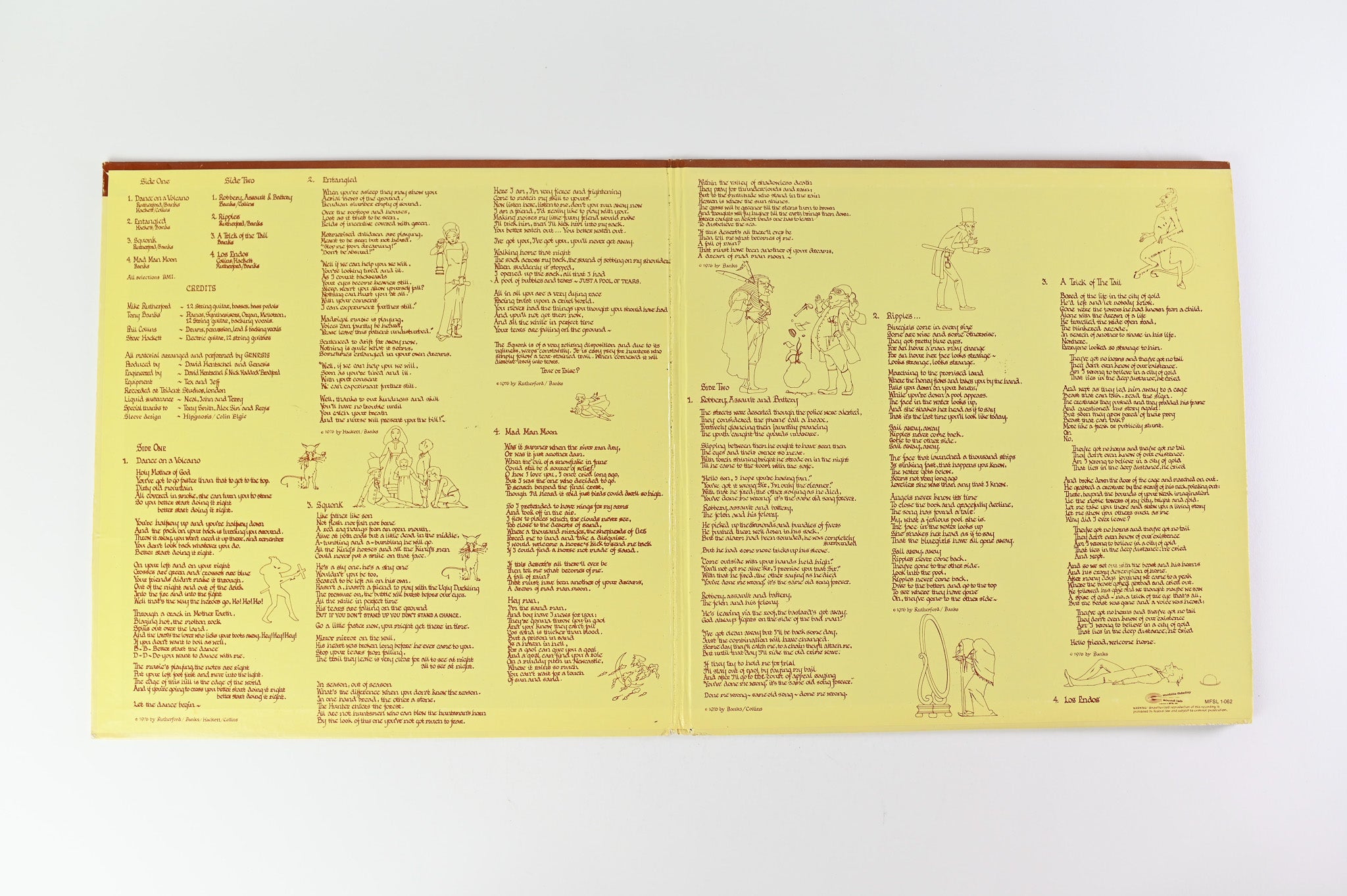 Genesis - A Trick Of The Tail Reissue on Mobile Fidelity Sound Lab