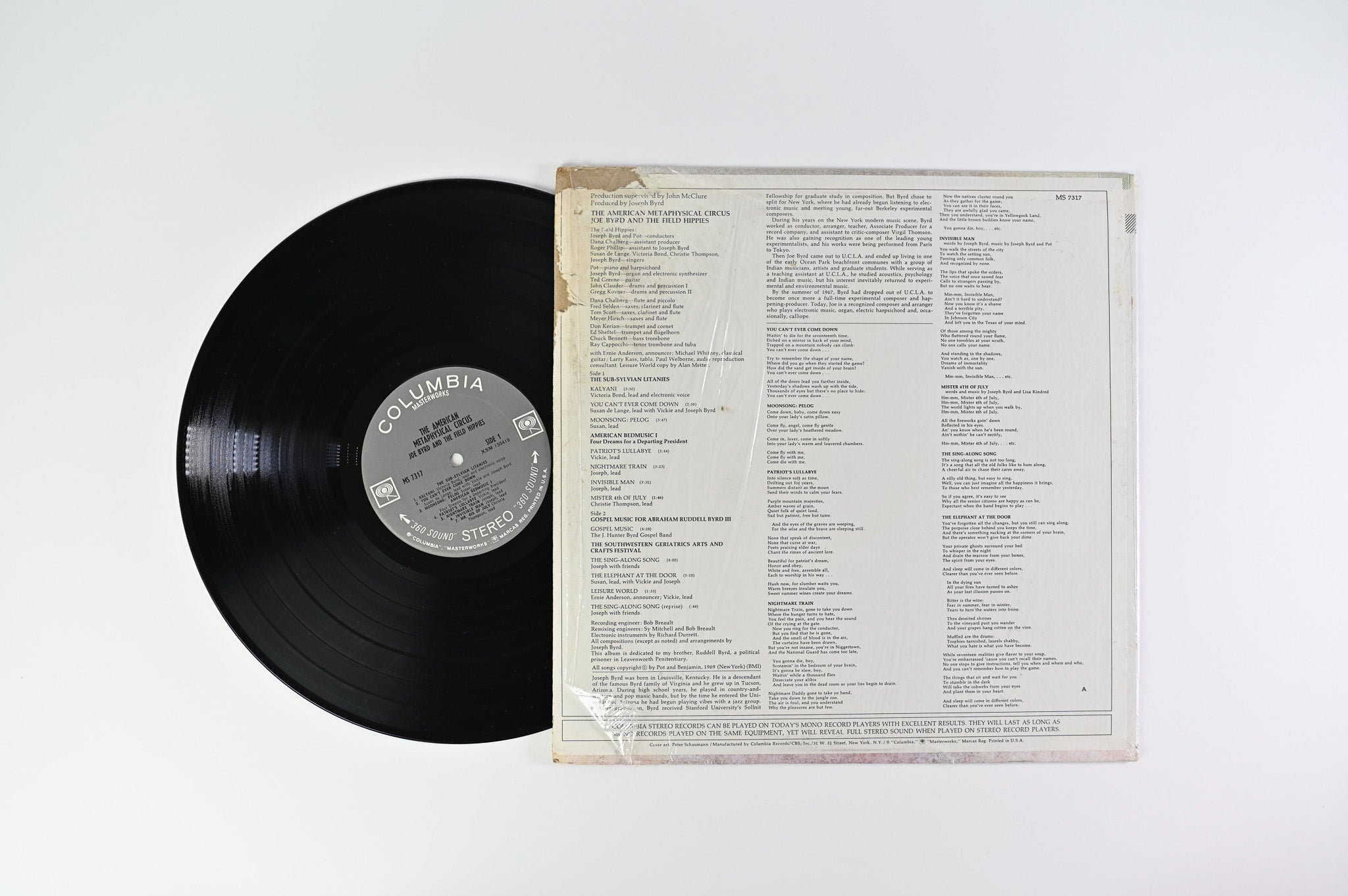 Joe Byrd And The Field Hippies - The American Metaphysical Circus on Columbia