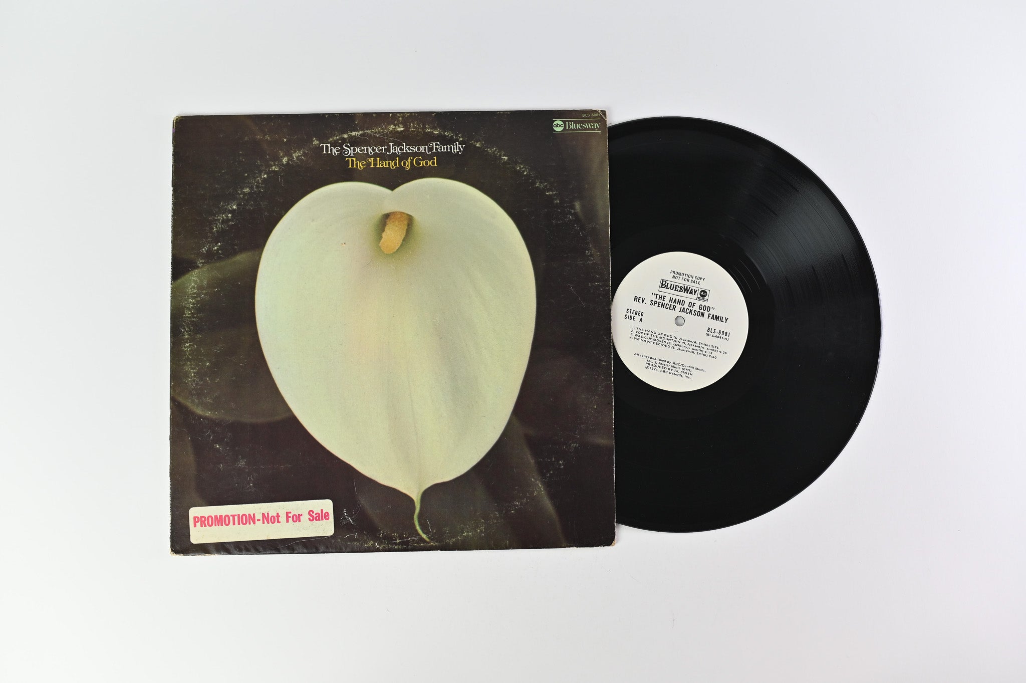 The Spencer Jackson Family - The Hand Of God on ABC Records Bluesway - Promo