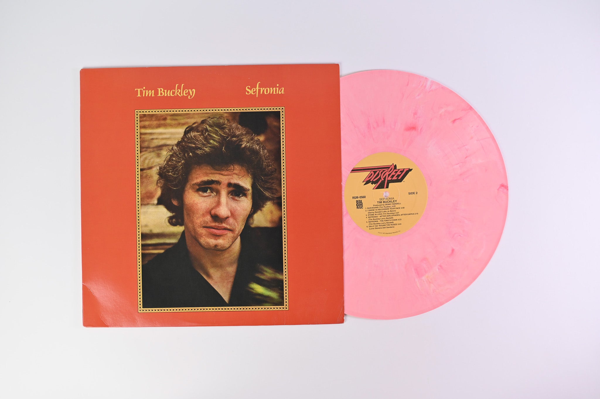 Tim Buckley - Sefronia on Discreet Ltd Salmon Pink Reissue