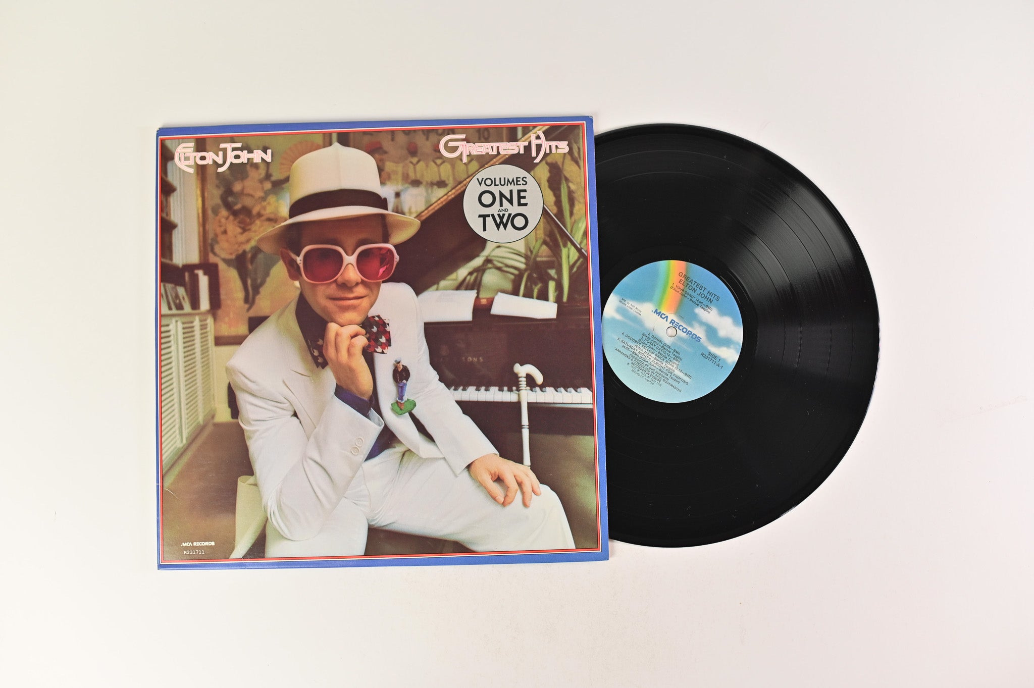 Elton John - Greatest Hits (Volumes One And Two) on MCA Records Club Edition