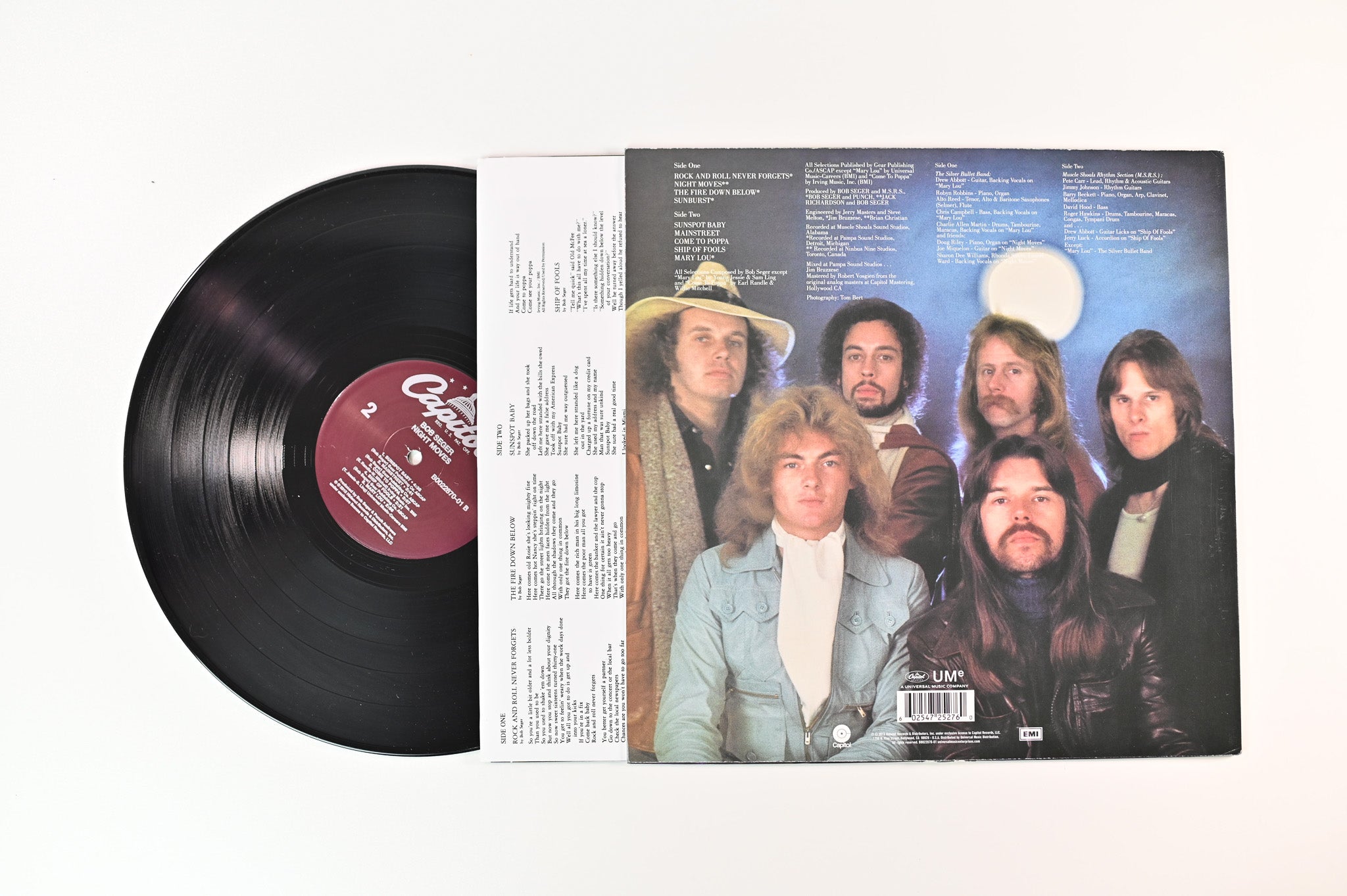 Bob Seger And The Silver Bullet Band - Night Moves on Capitol Records Reissue