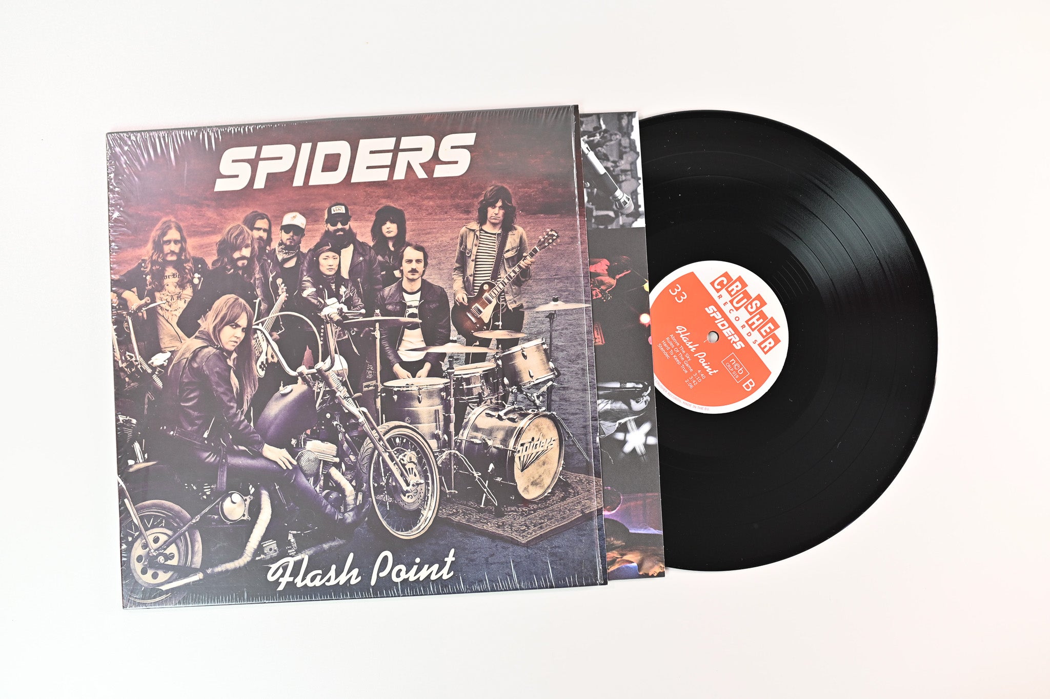 Spiders - Flash Point on Crusher Records