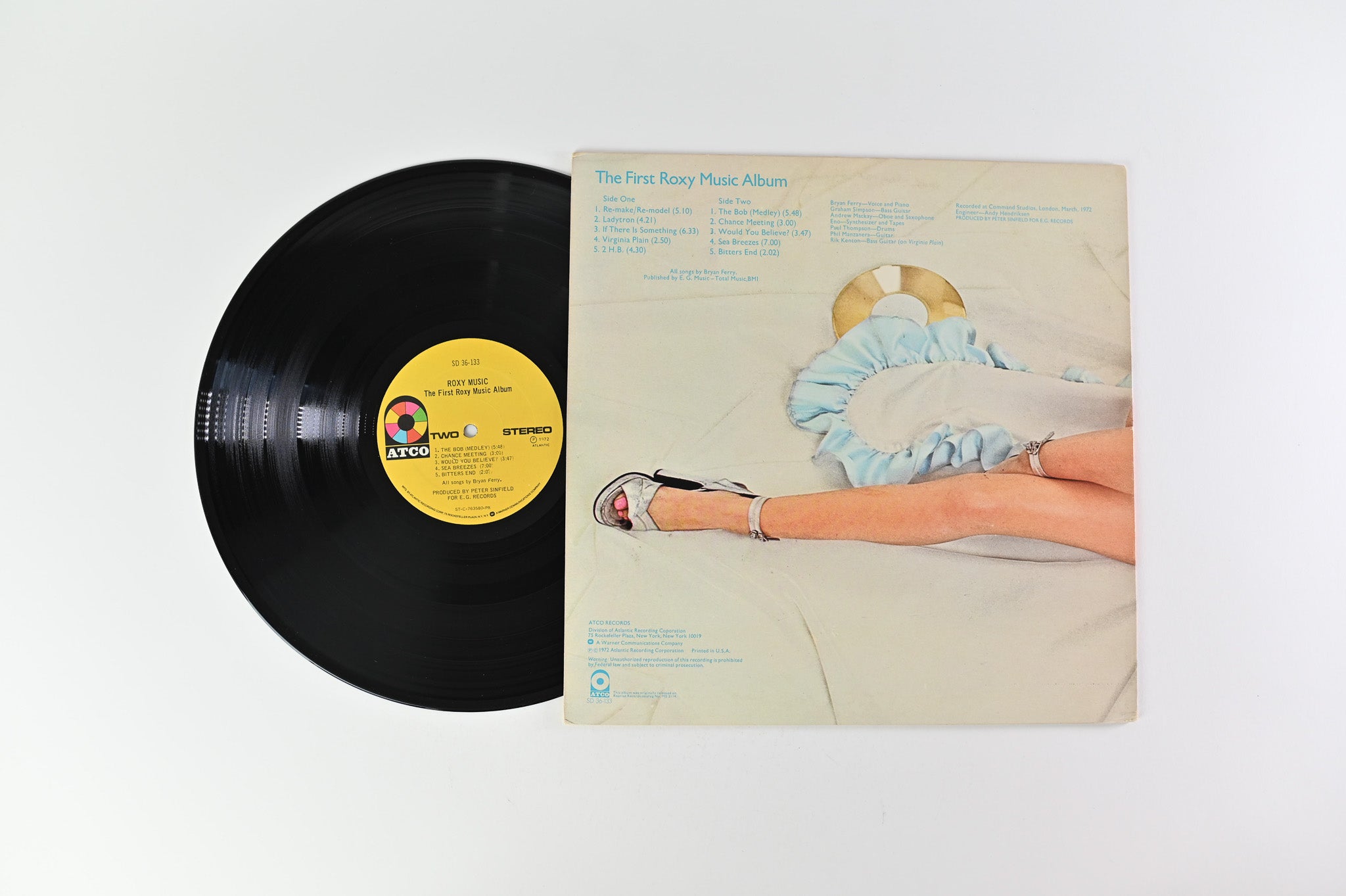 Roxy Music - Roxy Music on ATCO Records