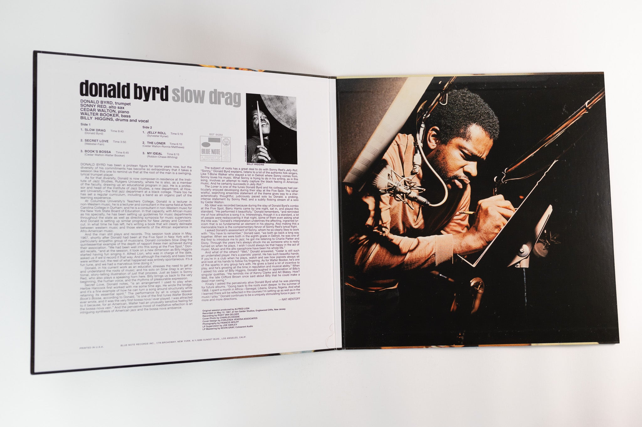 Donald Byrd - Slow Drag on Blue Note Tone Poet Series Reissue