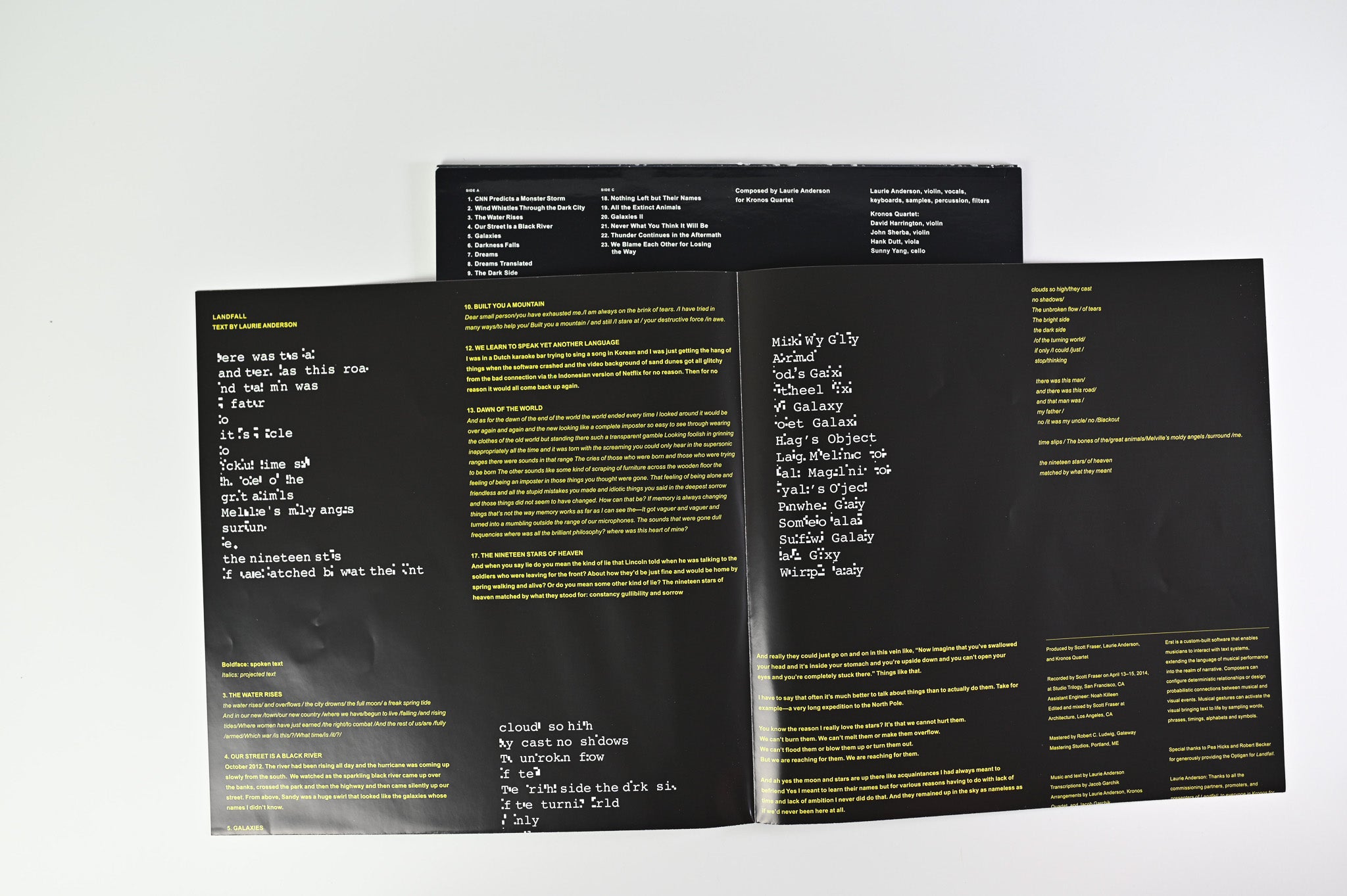 Laurie Anderson - Landfall on Nonesuch
