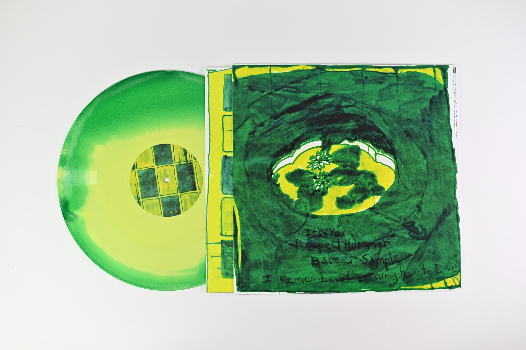 Animal Collective - Prospect Hummer on Domino Ltd RSD Green/Yellow Swirl Reissue