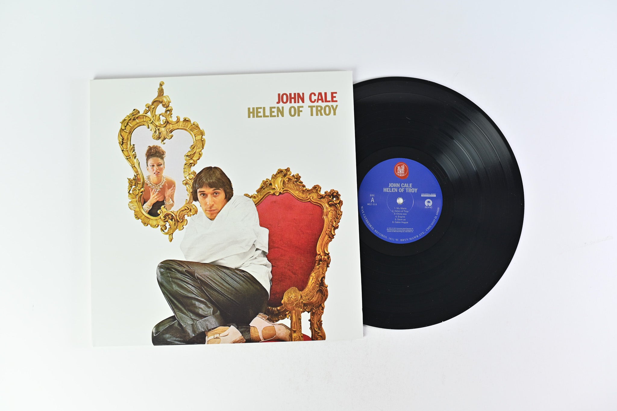 John Cale - Helen Of Troy on Wax Cathedral/Island Records Reissue