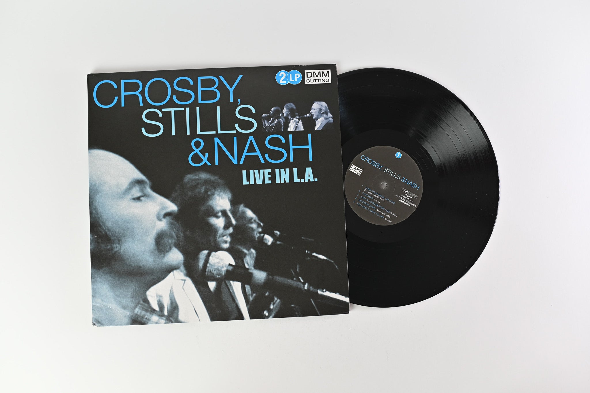 Crosby, Stills & Nash - Live In L.A. Unofficial Release on Vinyl Passion