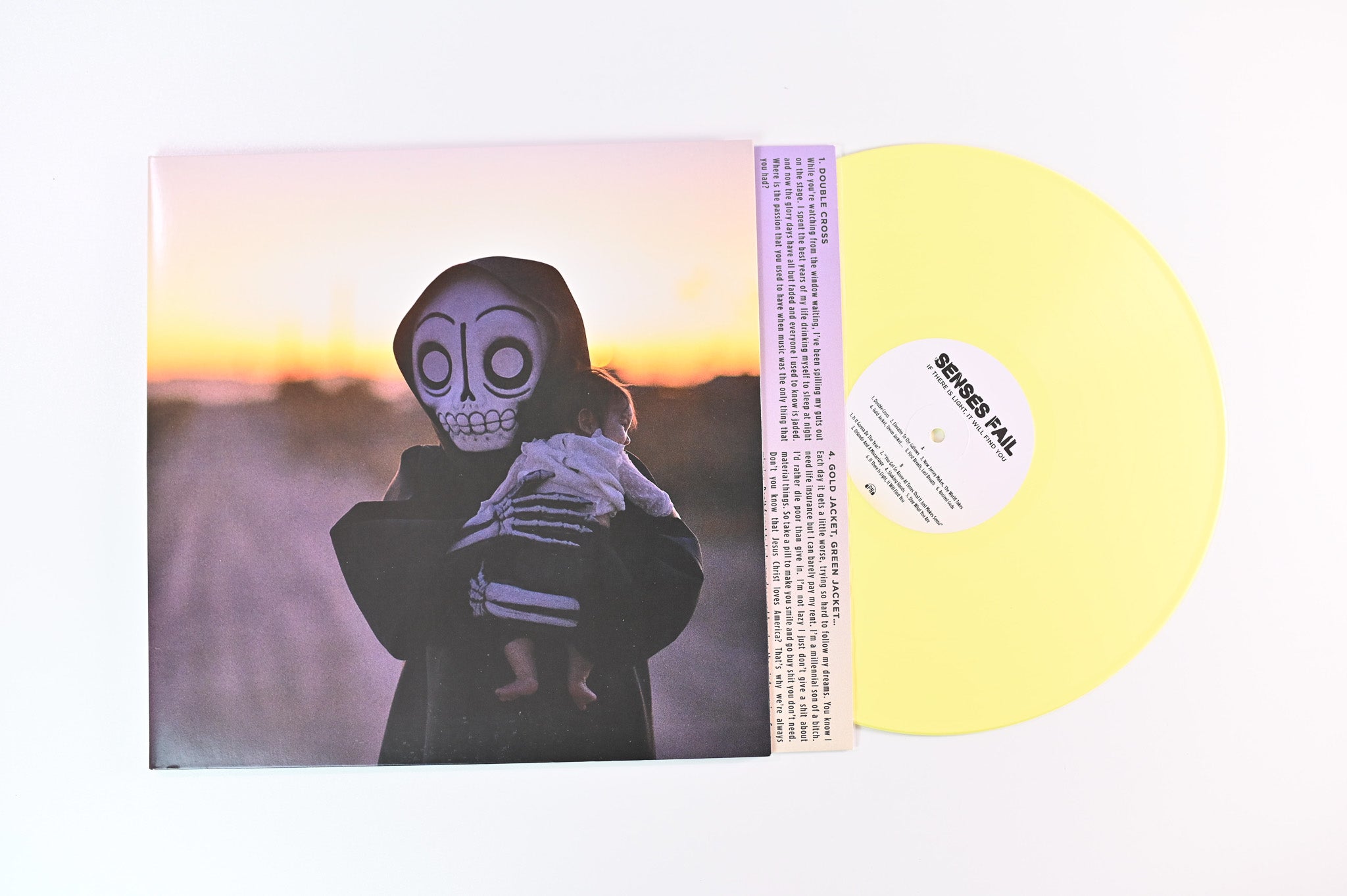 Senses Fail - If There Is Light, It Will Find You on Pure Noise Records Easter Yellow Vinyl