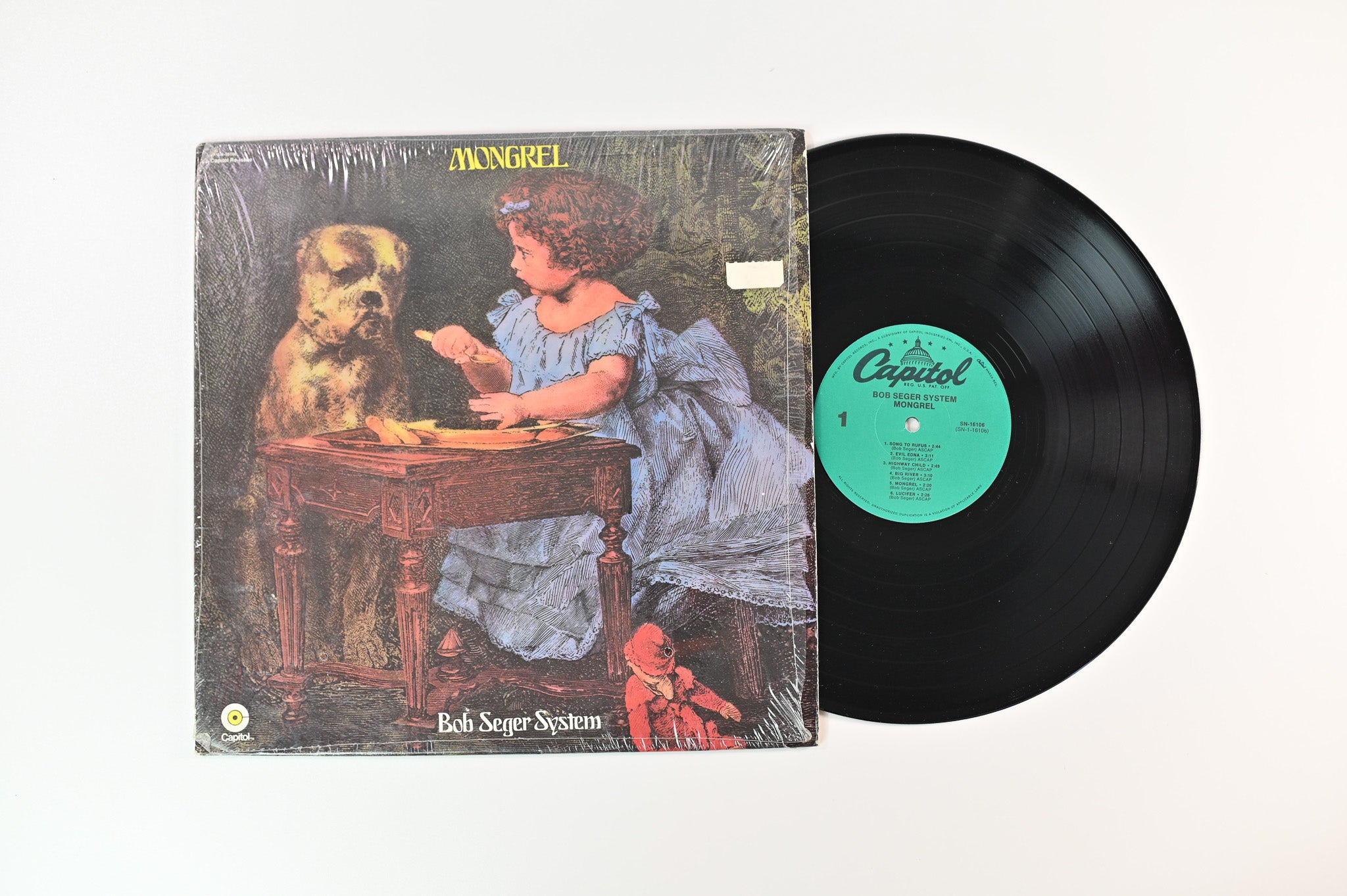 Bob Seger System - Mongrel on Capitol Records Reissue