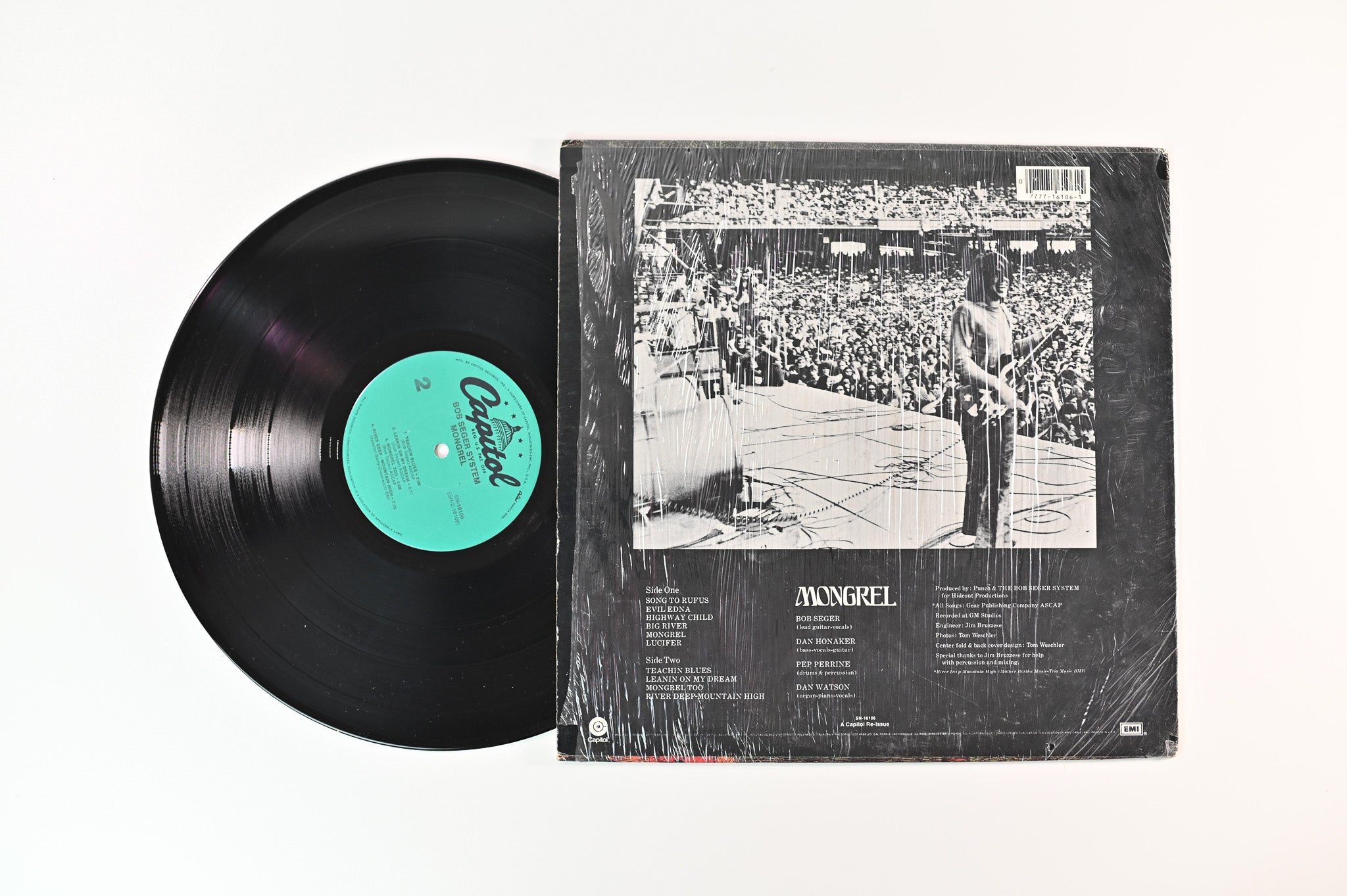 Bob Seger System - Mongrel on Capitol Records Reissue