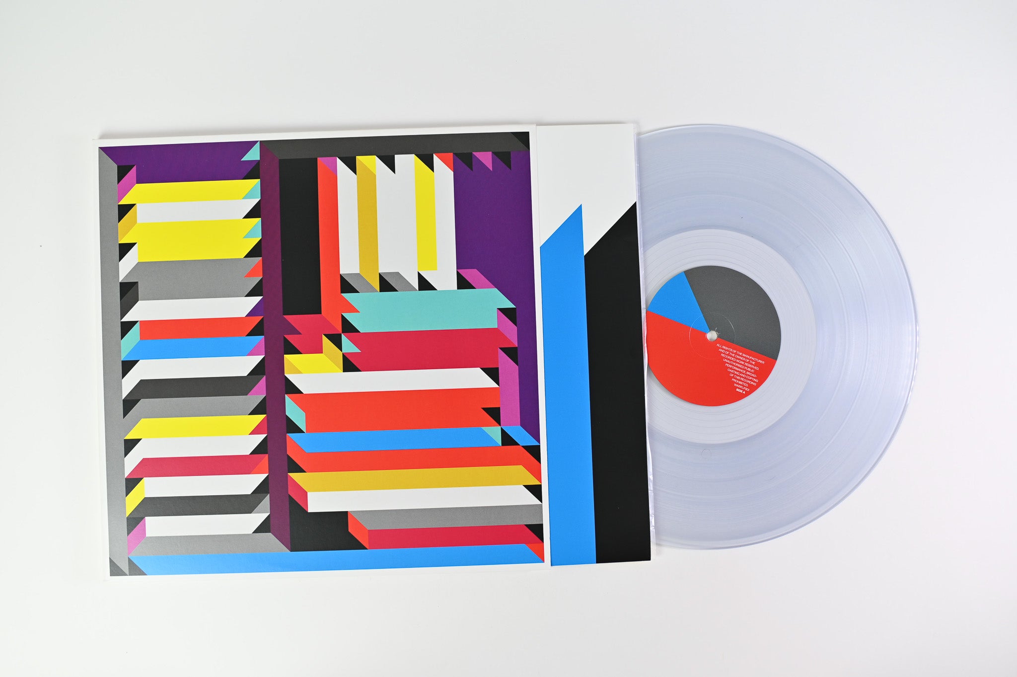 Battles - Juice B Crypts on Warp Clear Vinyl