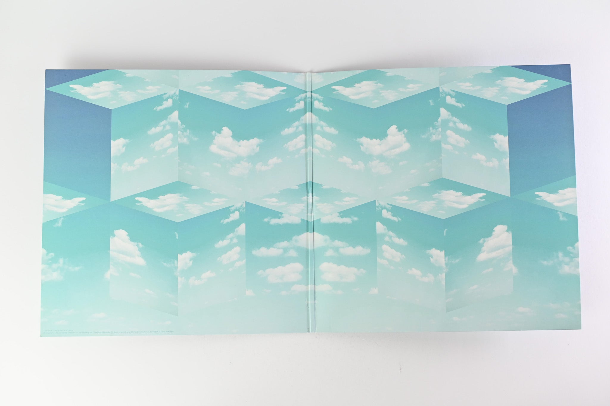 Pigeons Playing Ping Pong - Perspective Self-Released Foil Numbered on Galaxy Colored Vinyl