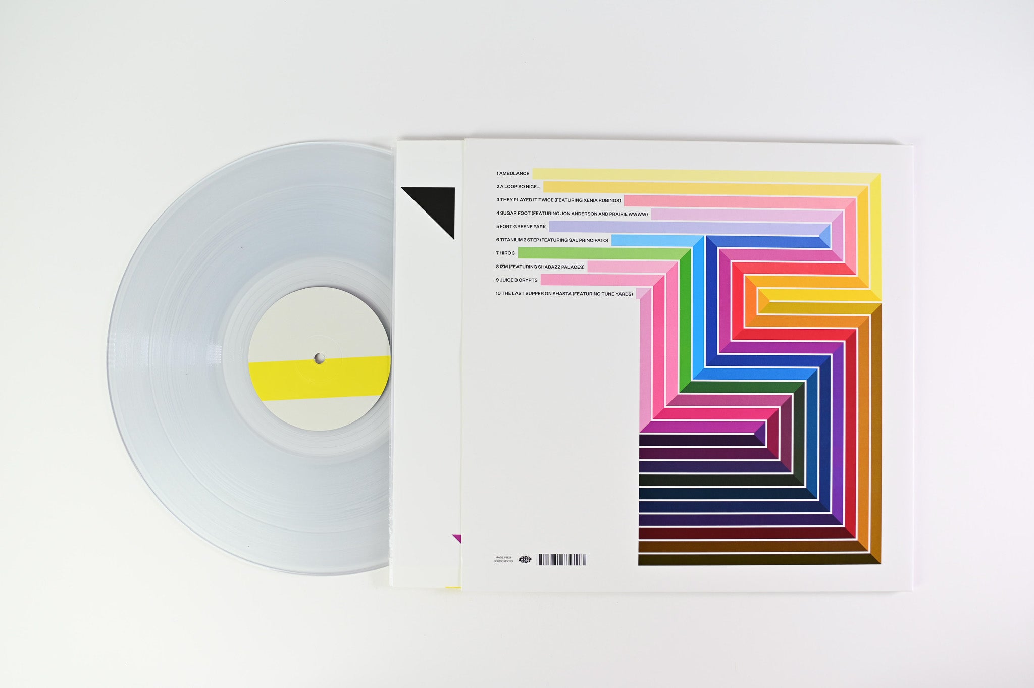 Battles - Juice B Crypts on Warp Clear Vinyl