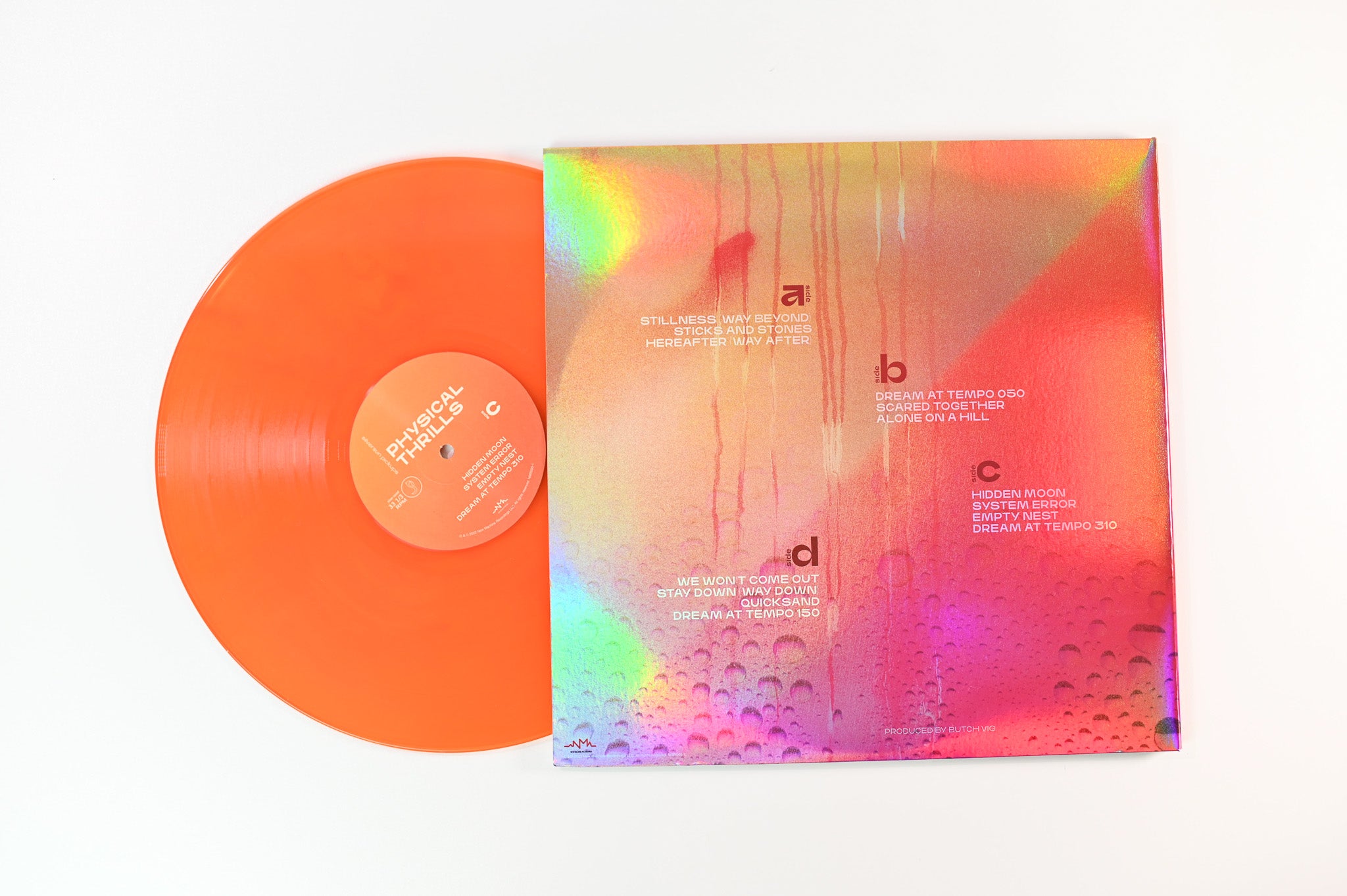 Silversun Pickups - Physical Thrills on New Machine Recordings - Orange Vinyl