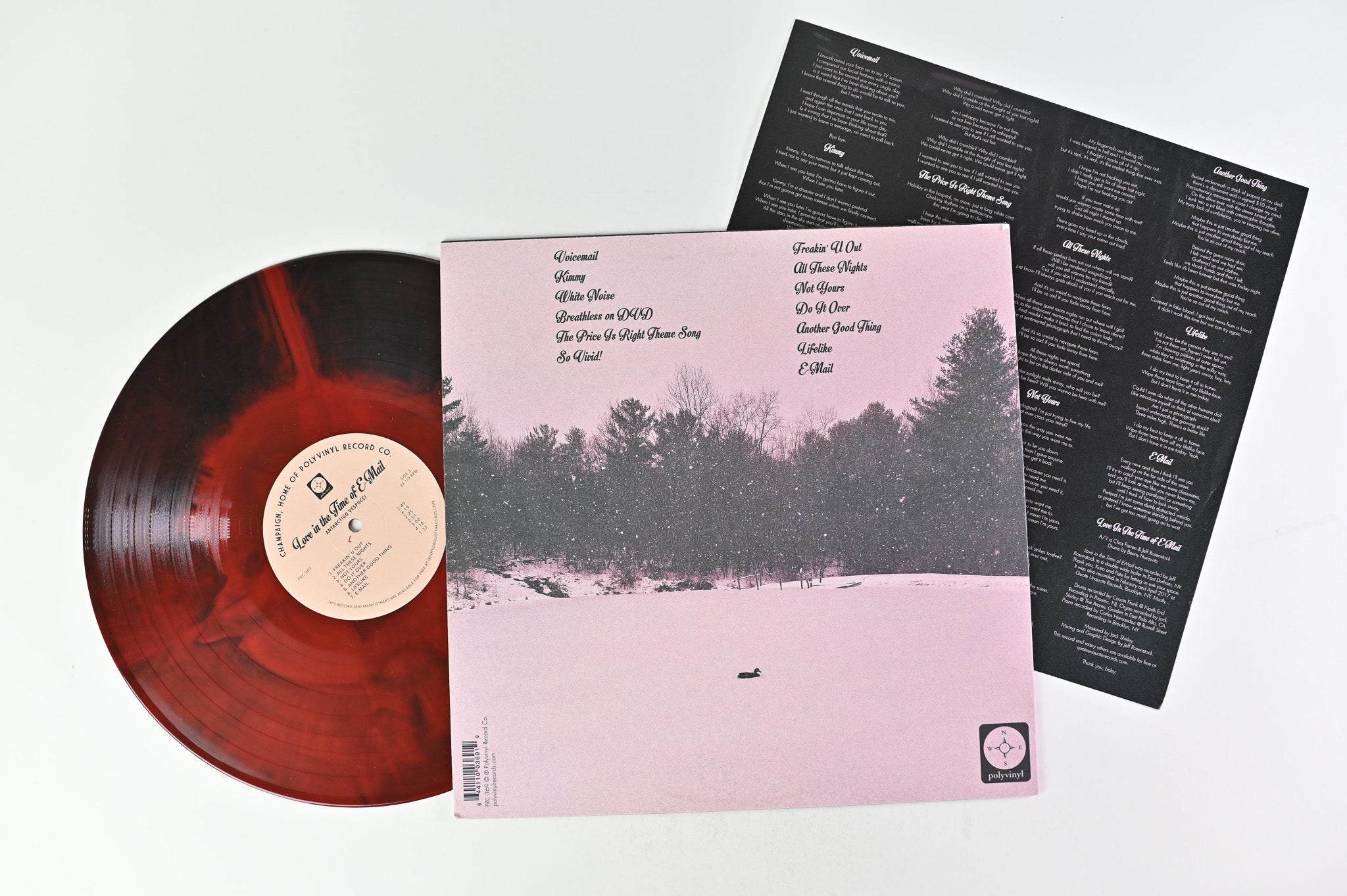 Antarctigo Vespucci - Love in the Time of E-mail on Polyvinyl Record C
