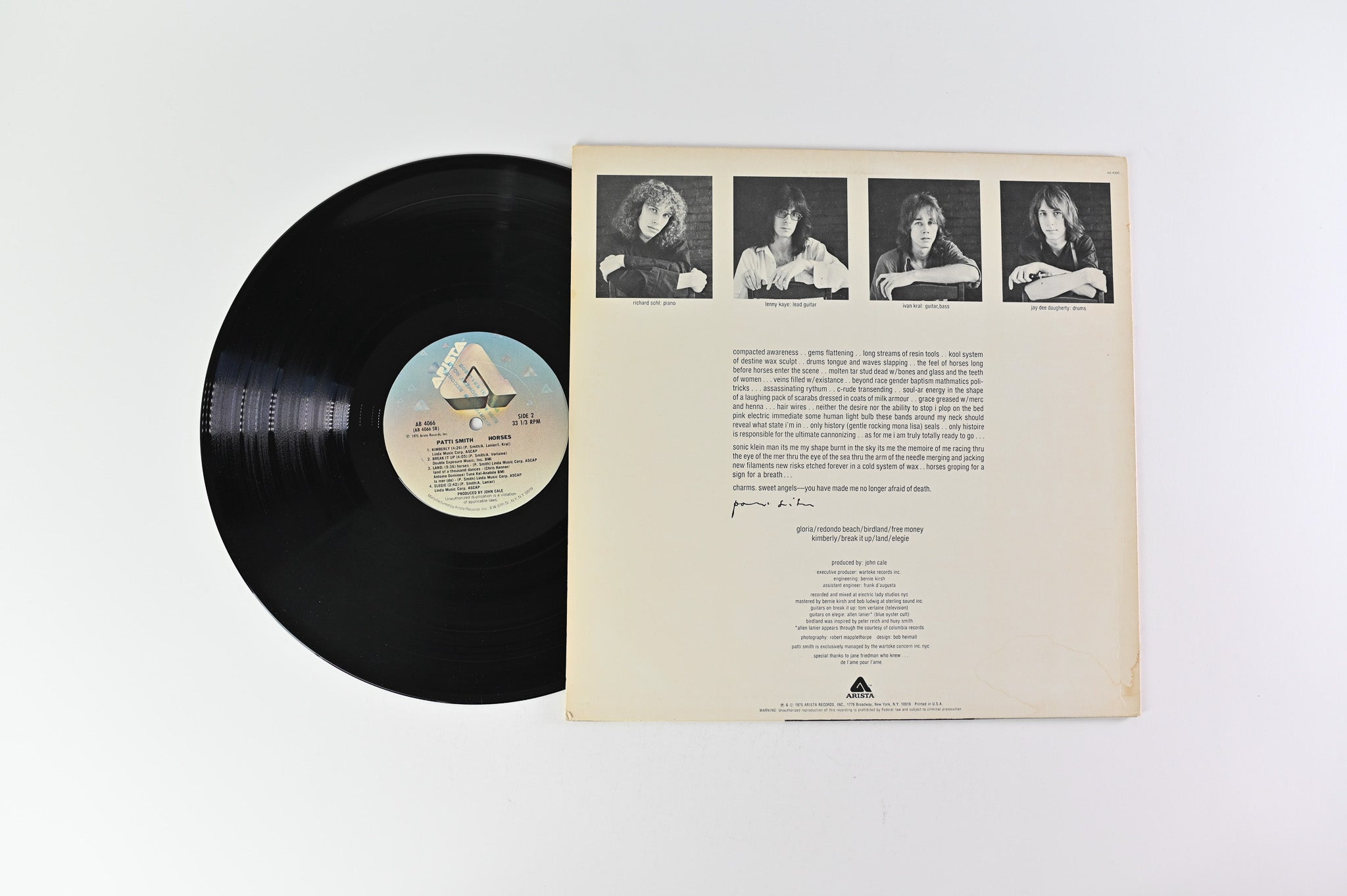 Patti Smith - Horses on Arista