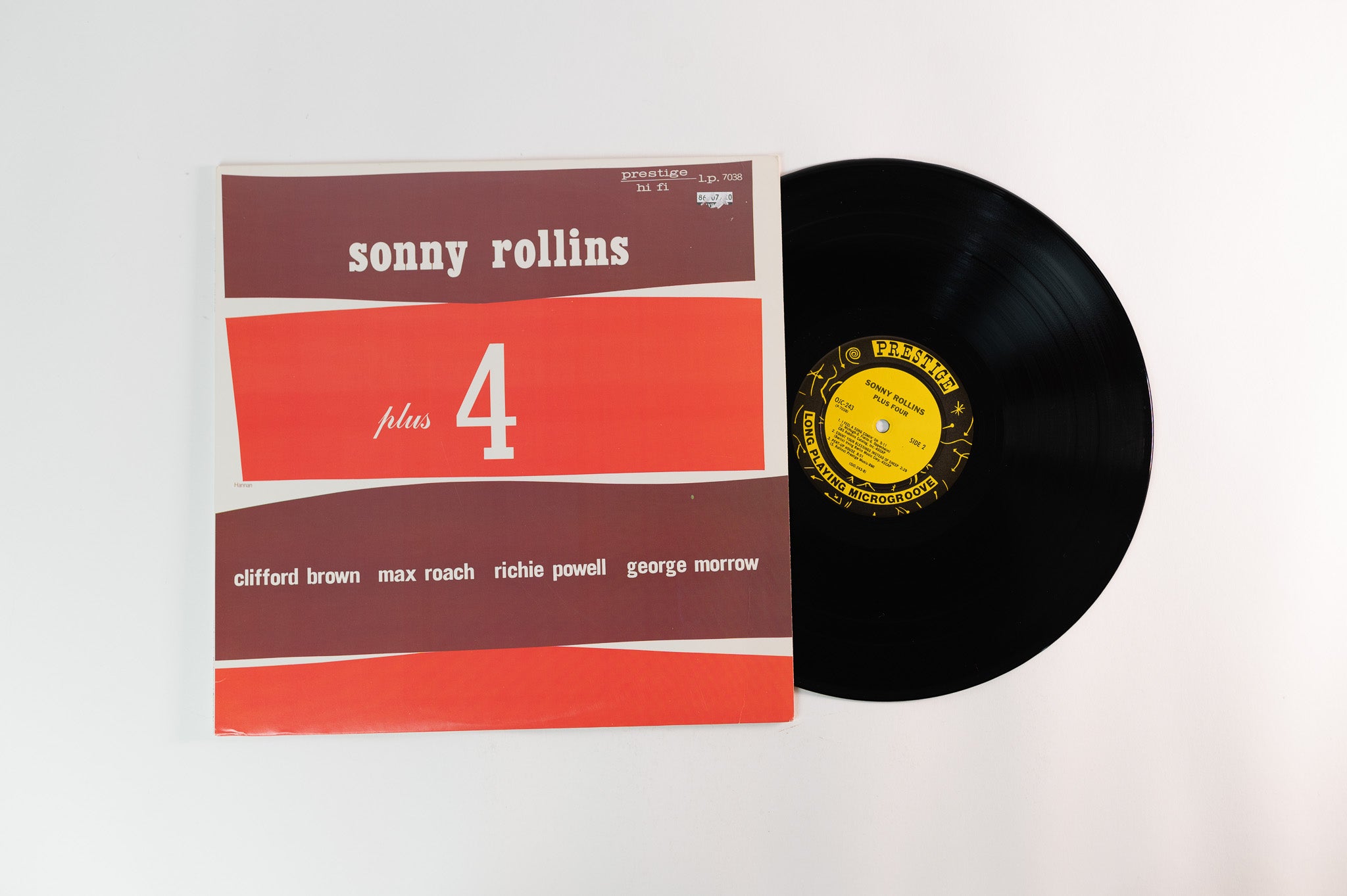 Sonny Rollins - Plus 4 on Prestige OJC Reissue