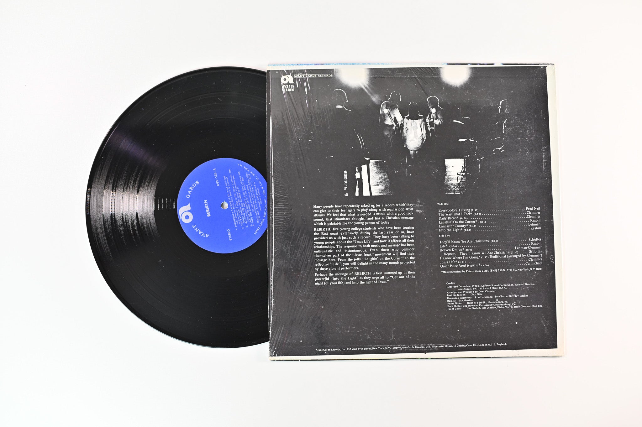 Rebirth - Rebirth on Avant Garde Records