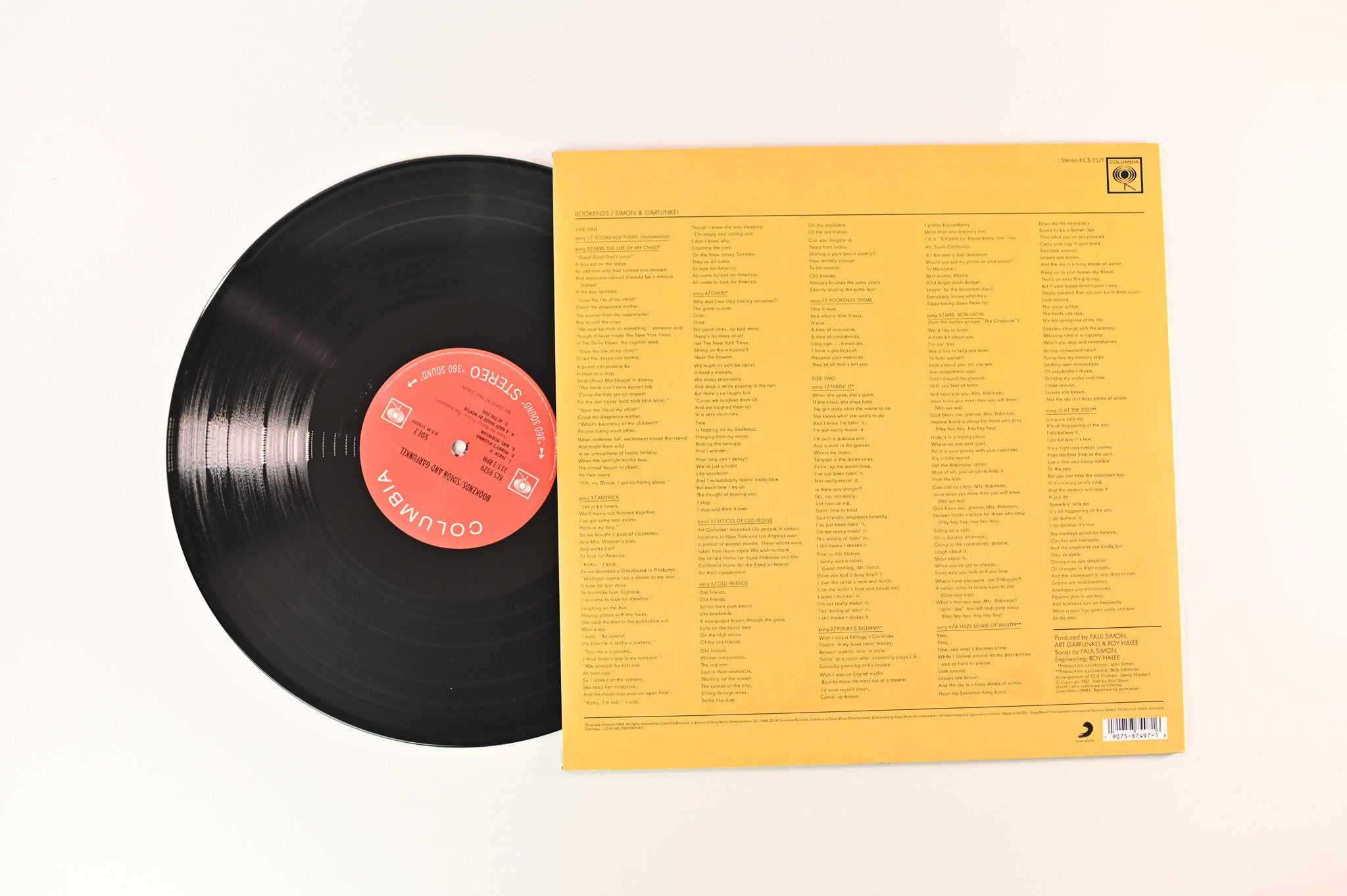 Simon & Garfunkel - Bookends on Columbia Reissue