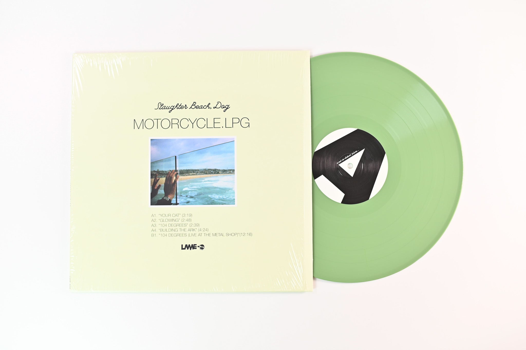 Slaughter Beach, Dog - Motorcycle.LPG on Lame-O Records - Green Vinyl