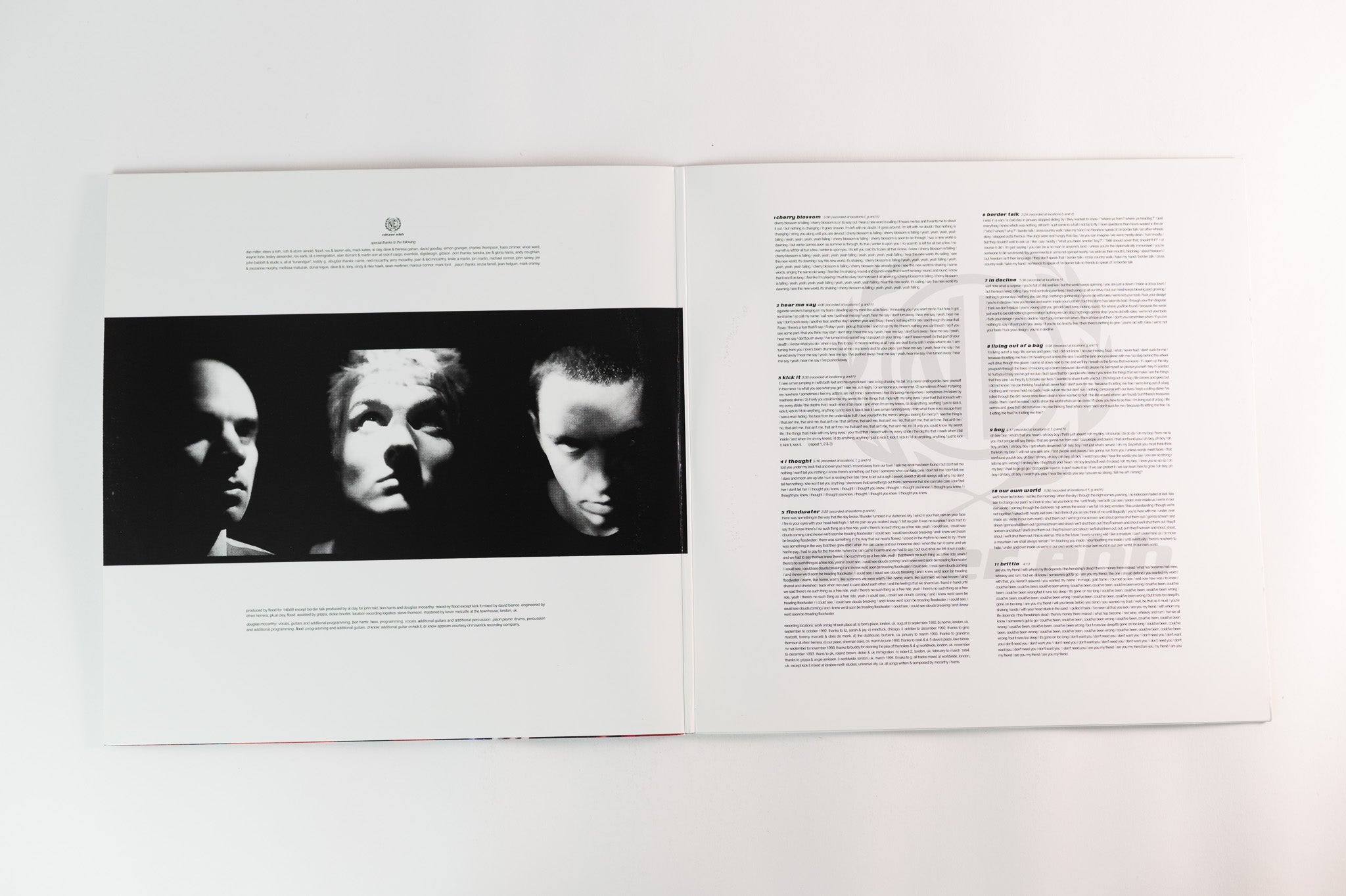 Nitzer Ebb - Big Hit on Pylon Yellow Vinyl Reissue