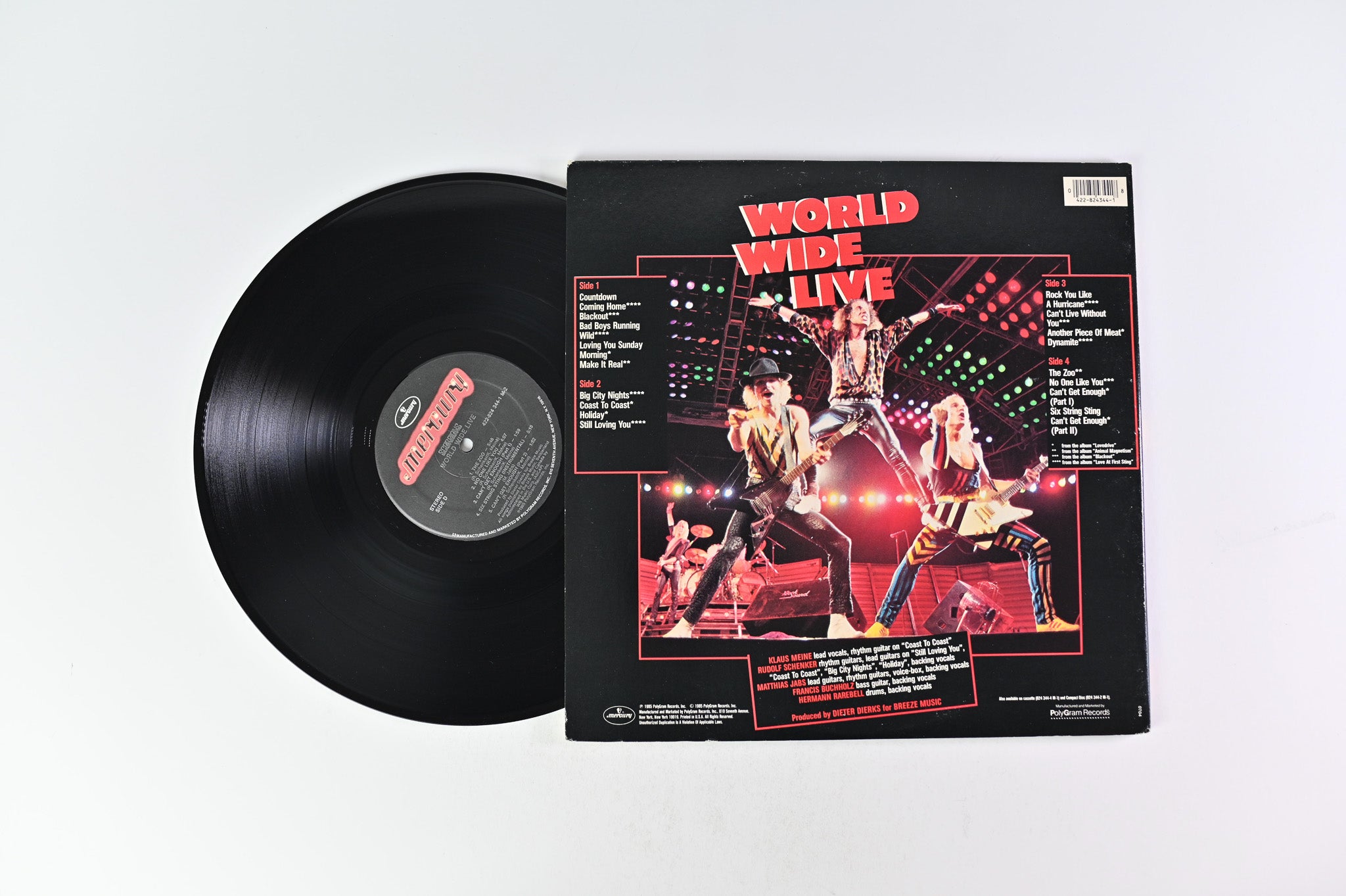 Scorpions - World Wide Live on Mercury