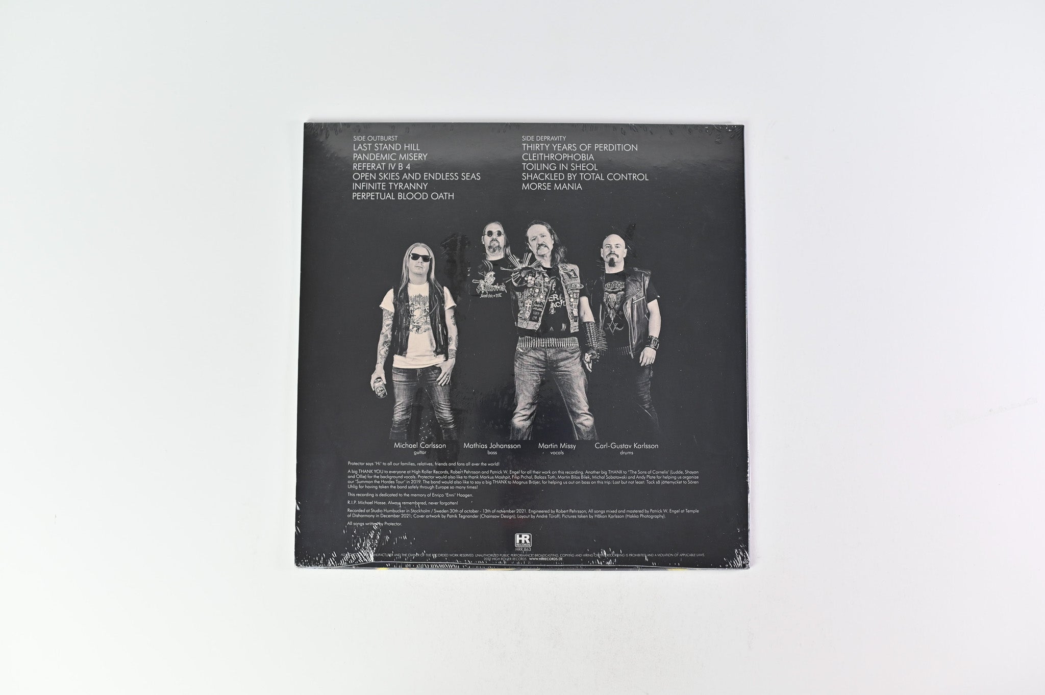 Protector - Excessive Outburst Of Depravity on High Roller Limited Beer Vinyl Sealed
