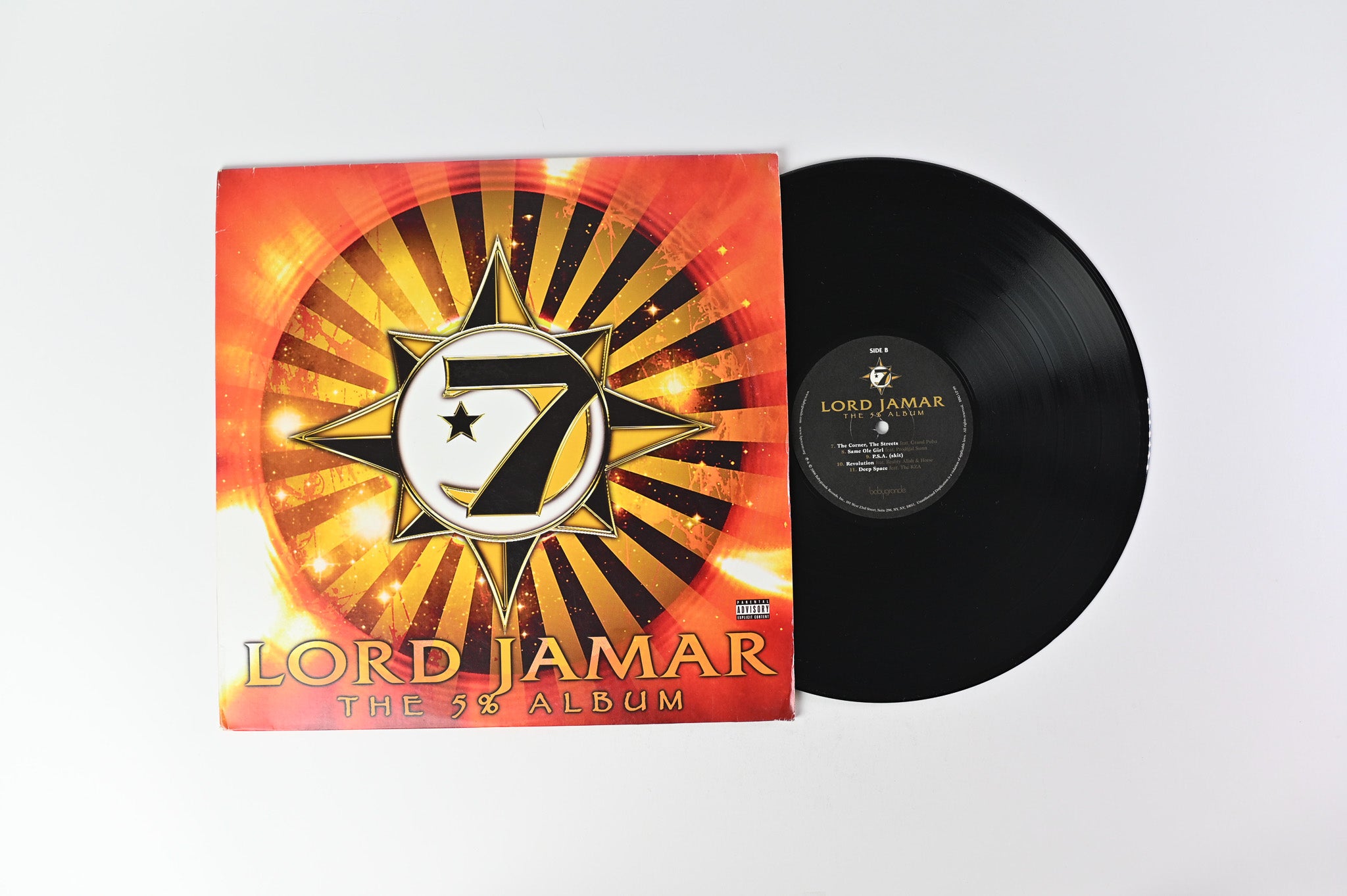 Lord Jamar - The 5% Album on Babygrande