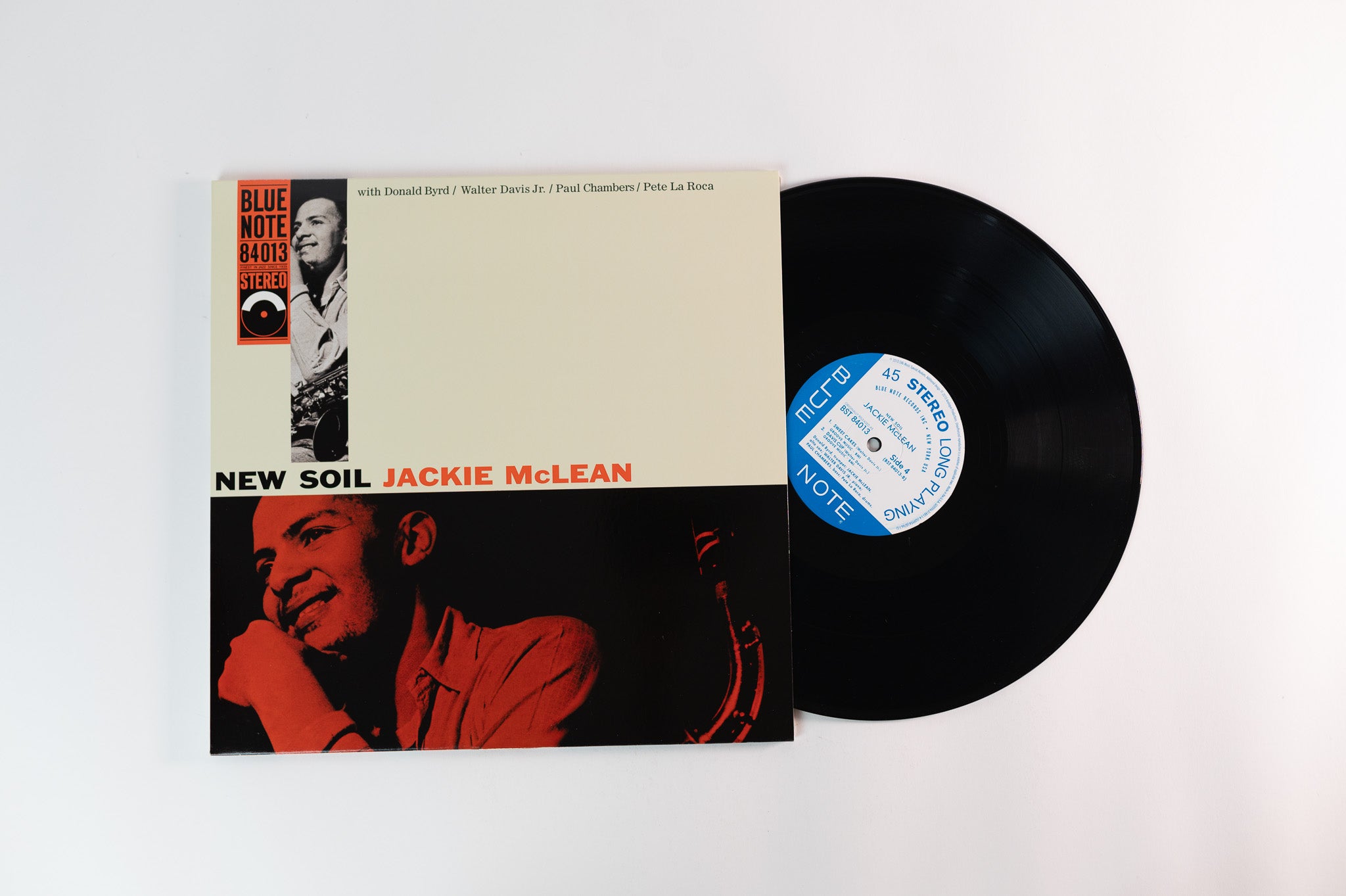Jackie McLean - New Soil on Blue Note Analogue Productions Ltd Numbered 45 RPM Reissue